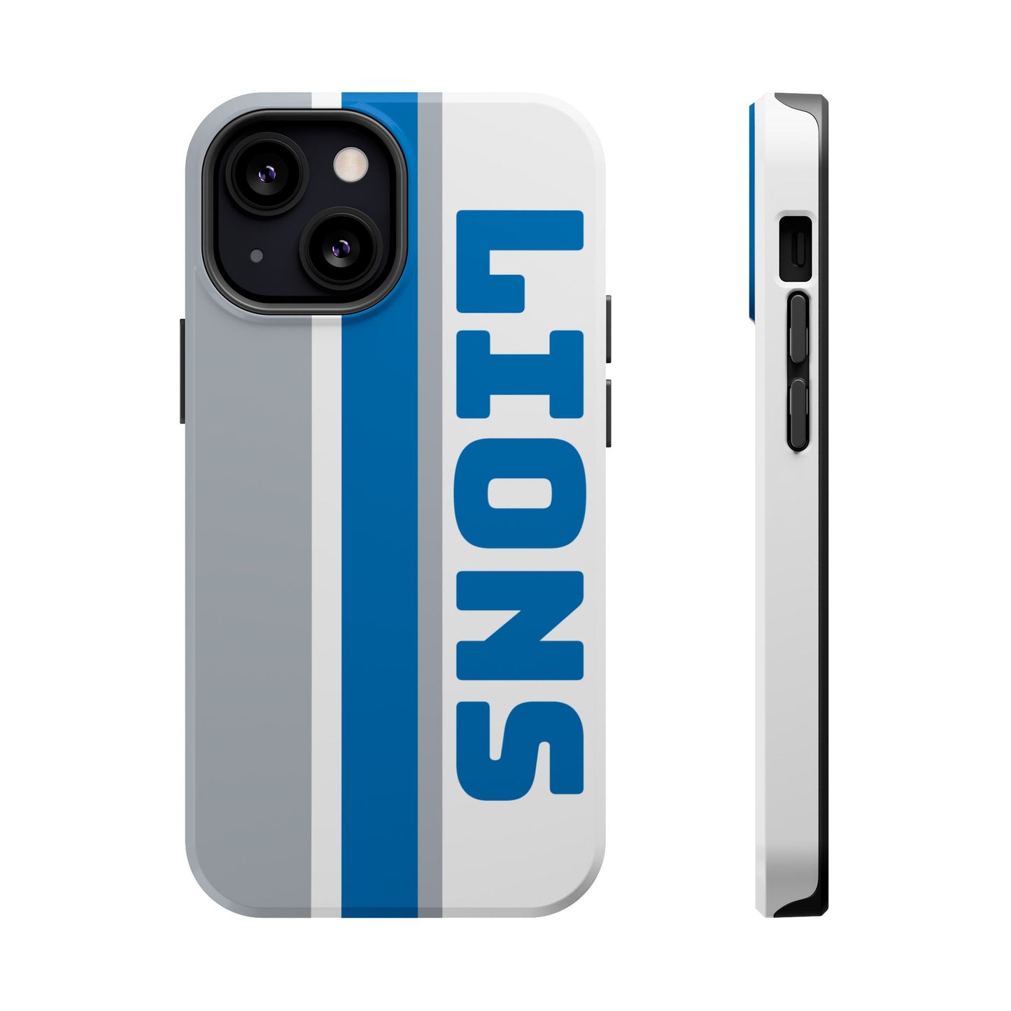 Lions Phone Case, Magnetic Phone Case, Retro Phone Case, Football Gifts