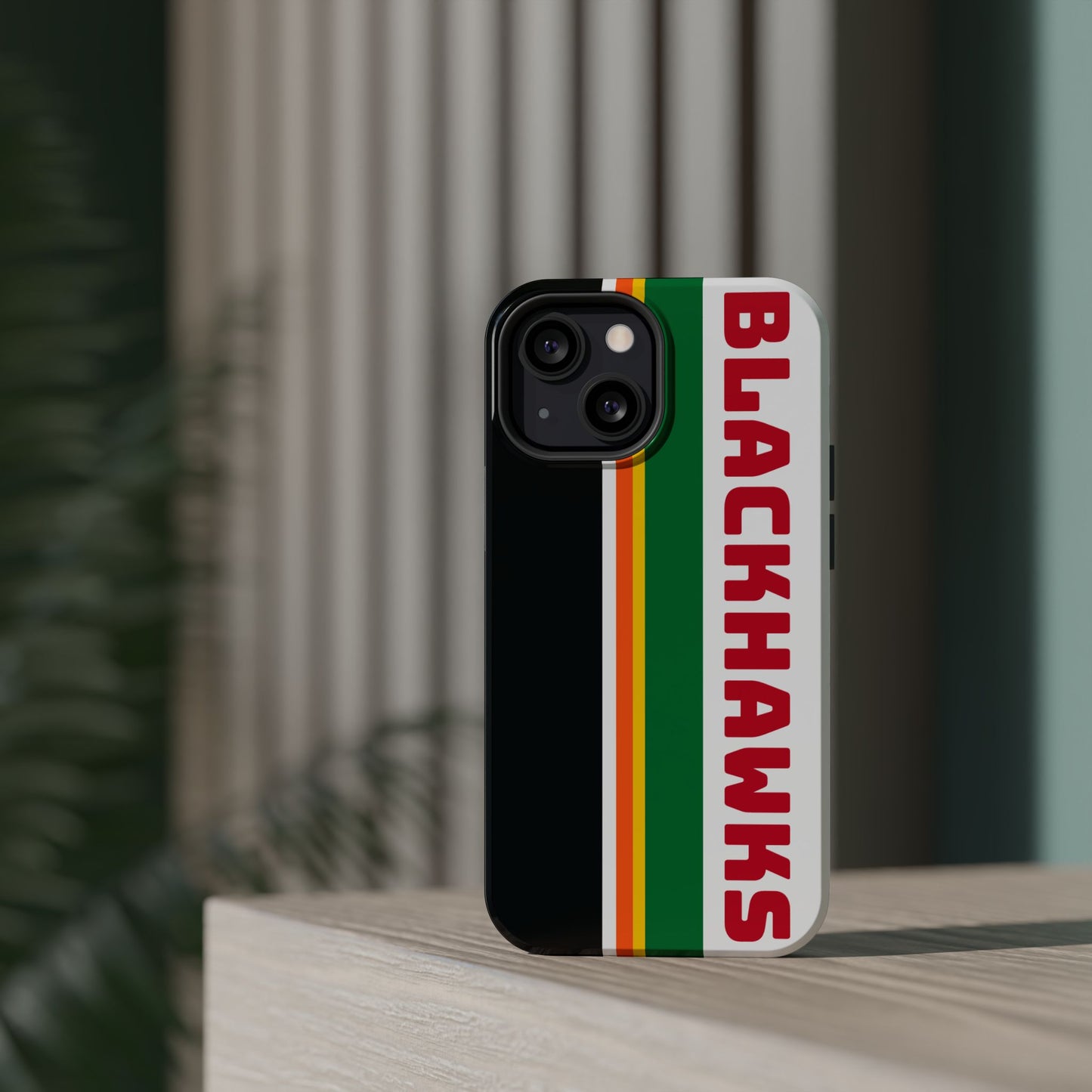 Blackhawks Phone Case, Magnetic Phone Case, Hockey Phone Case, Retro Phone Case