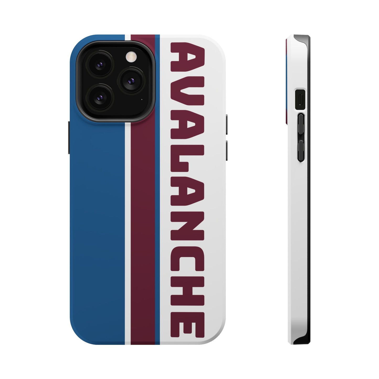 Avalanche Phone Case, Magnetic Phone Case, Retro Phone Case, Matte/Glossy Phone Case, Hockey Gifts
