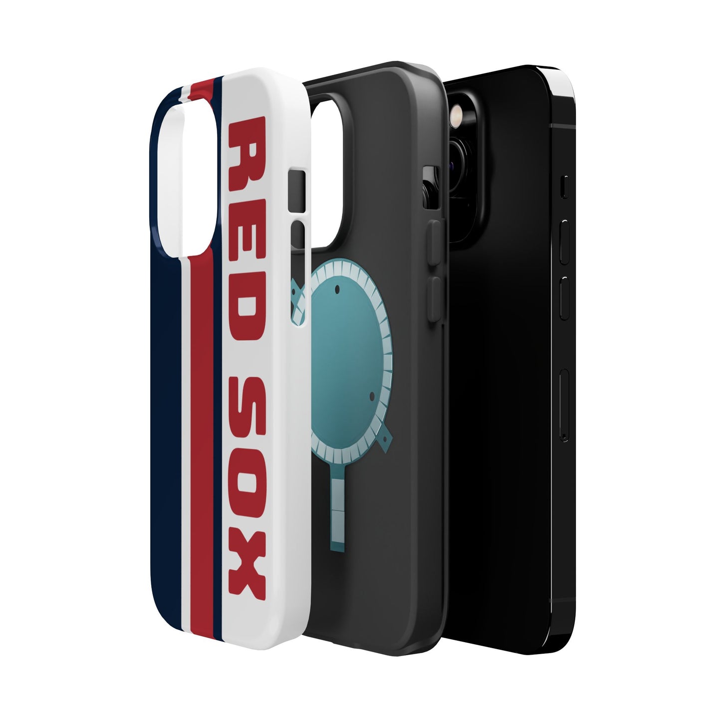 Red Sox Phone Case, Magnetic Phone Case, Retro Phone Case, Baseball Case for iPhone or Samsung