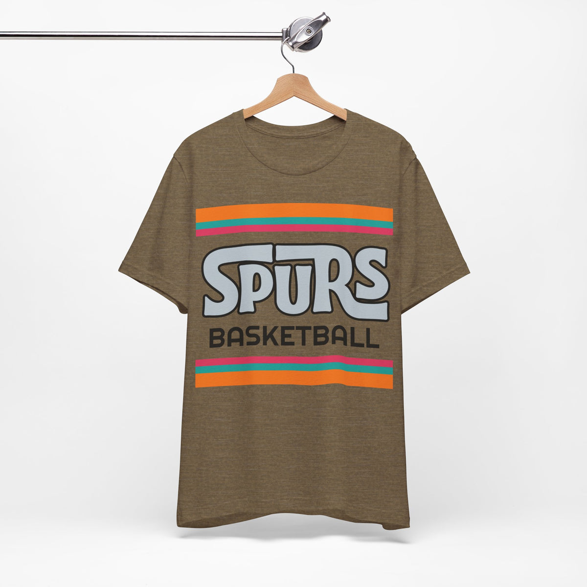 Retro Spurs Shirt, Vintage Striped Spurs T-Shirt