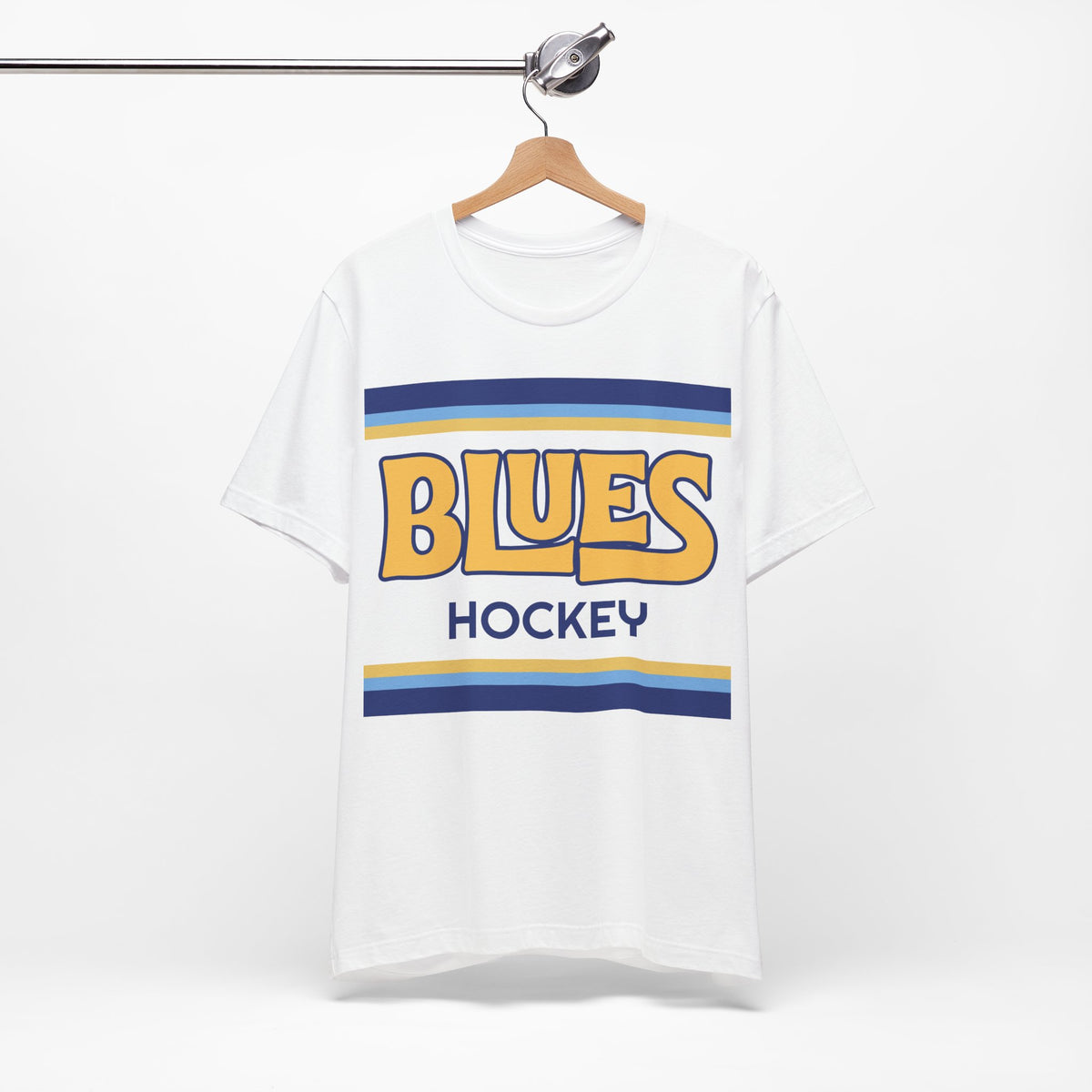 Retro Blues Shirt, Vintage Striped Blues T-Shirt