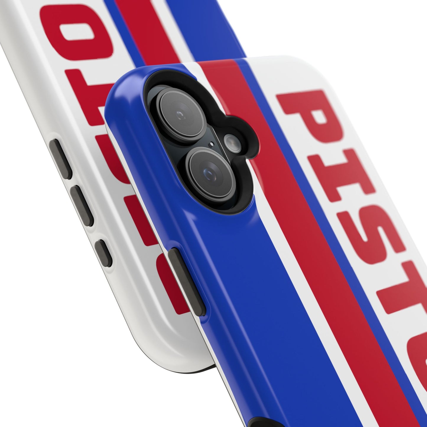 Pistons Phone Case, Magnetic Phone Case, Retro Phone Case, Basketball Gifts