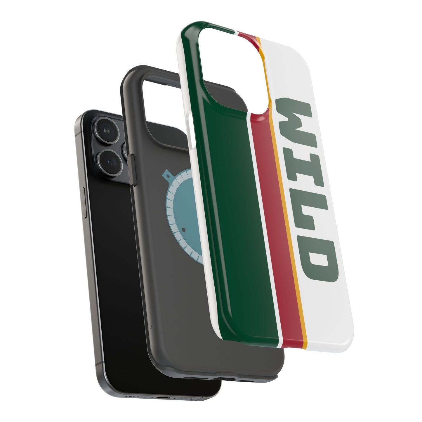 Wild Phone Case, Magnetic Phone Case, Retro Phone Case, Hockey Gifts