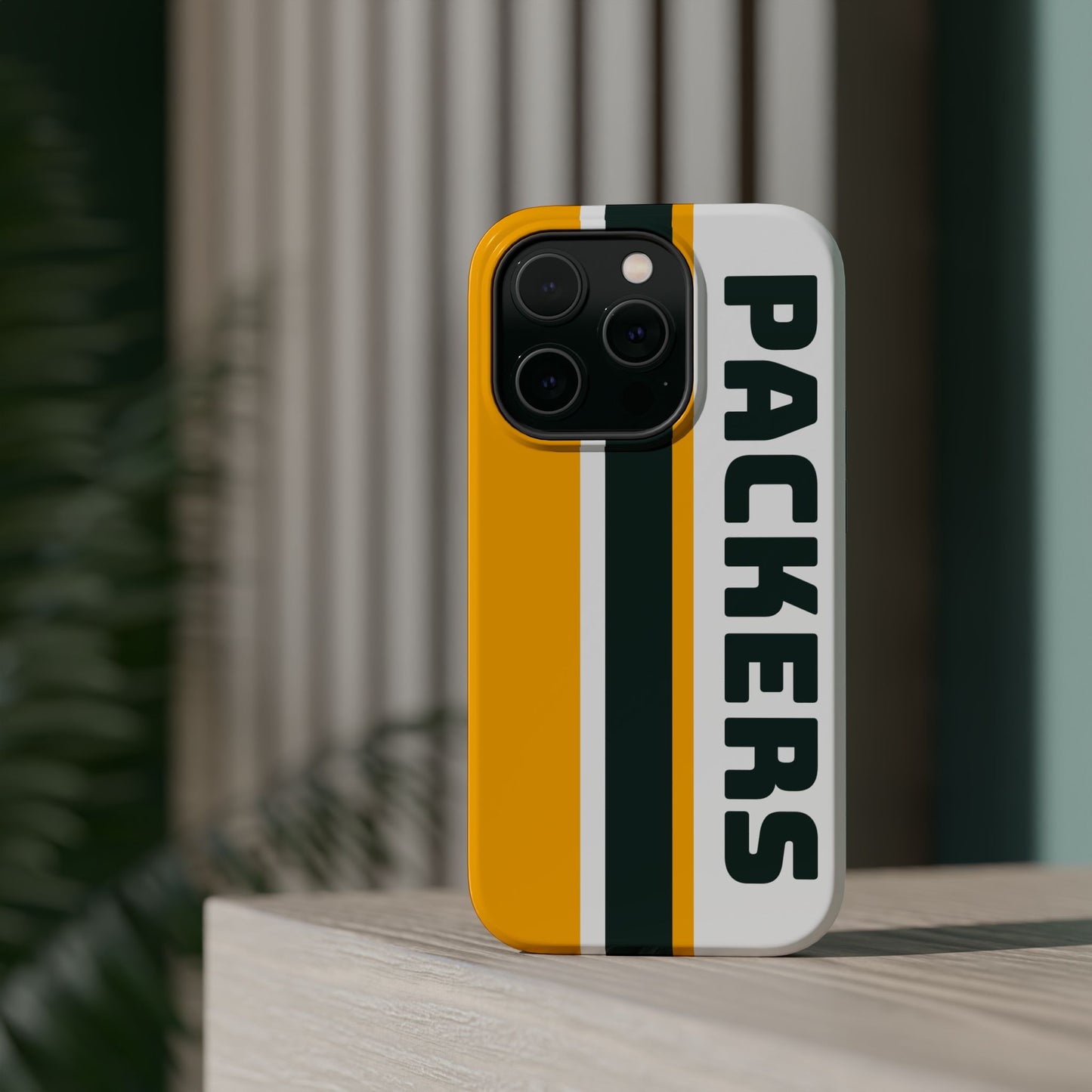 Packers Phone Case, Magnetic Phone Case, Retro Phone Case, Baseball Case for iPhone or Samsung, Football Gifts