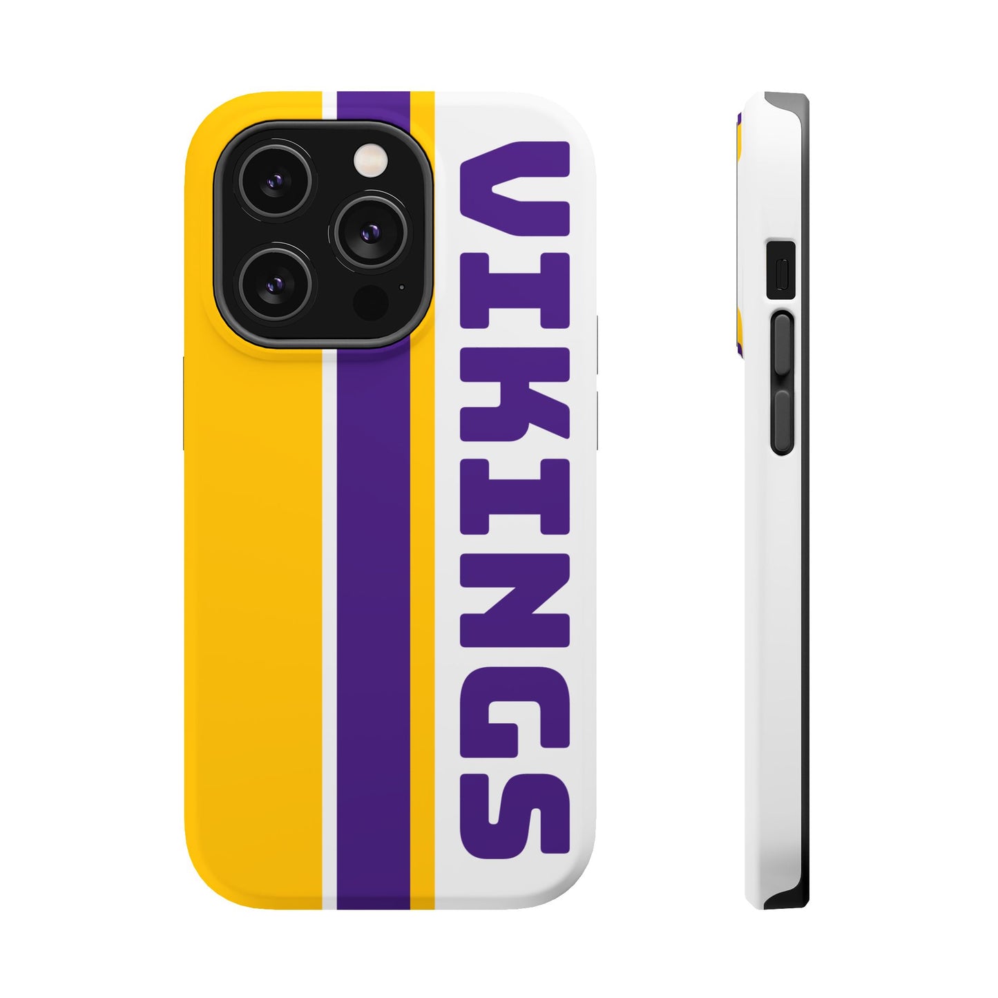 Vikings Phone Case, Magnetic Phone Case, Retro Phone Case, Football Gifts