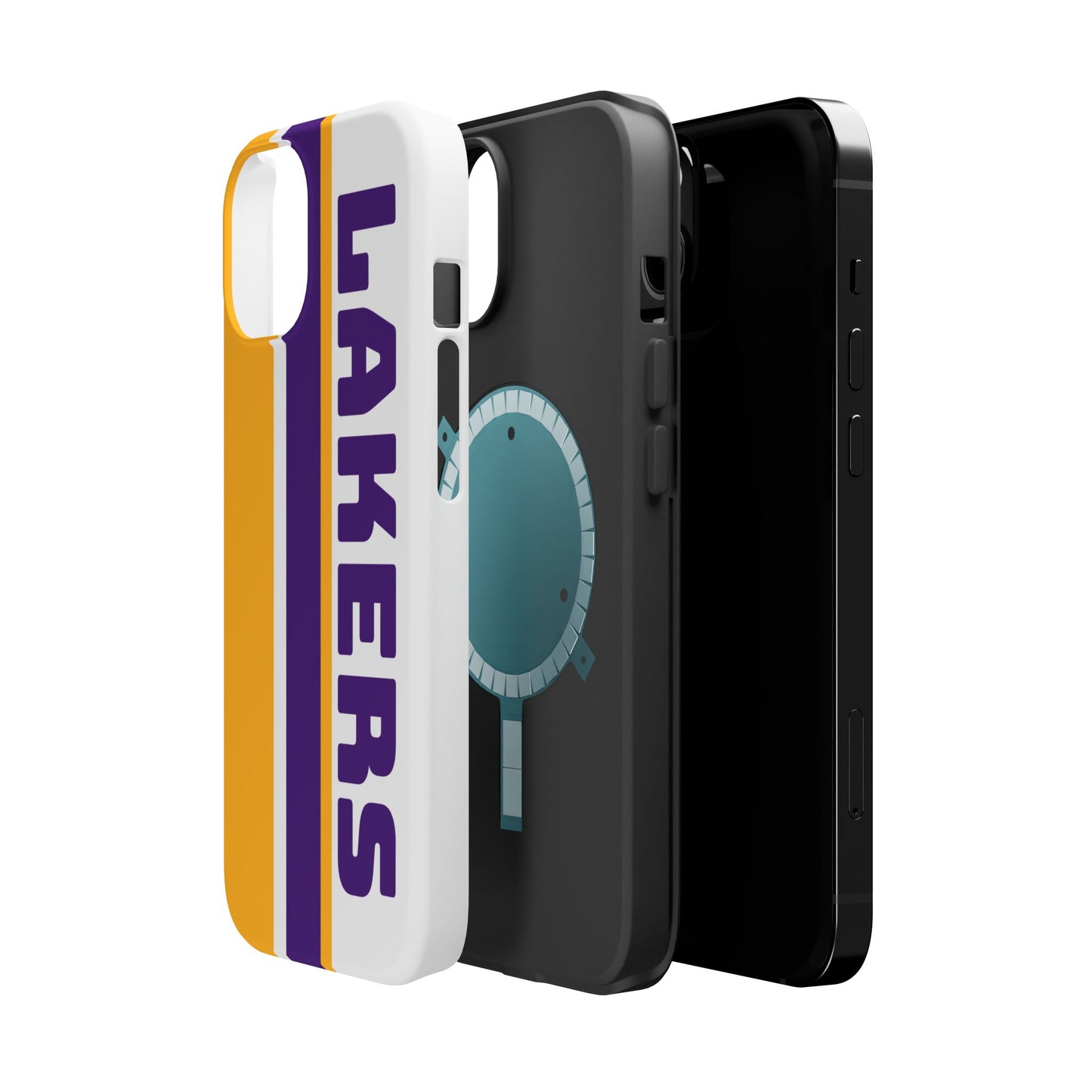 Lakers Phone Case, Magnetic Phone Case, Retro Phone Case, Basketball Gifts