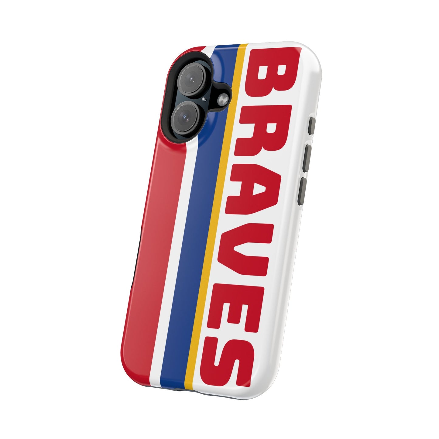 Braves Phone Case, Magnetic Phone Case, Baseball Phone Case, Retro Phone Case