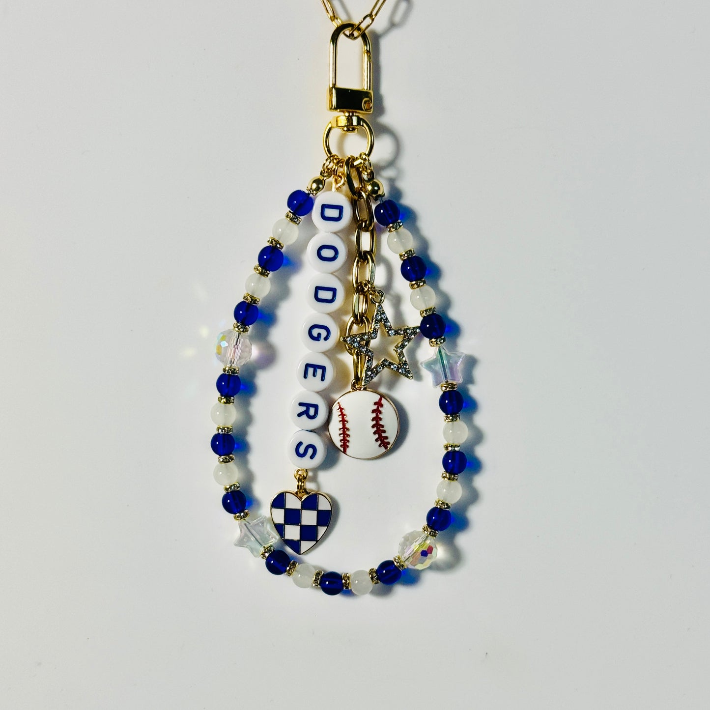 Dodgers Bag Charm, Yankees Bag Charm, Cubs Bag Charm, Red Sox Bag Charm, Mariners Bag Charm