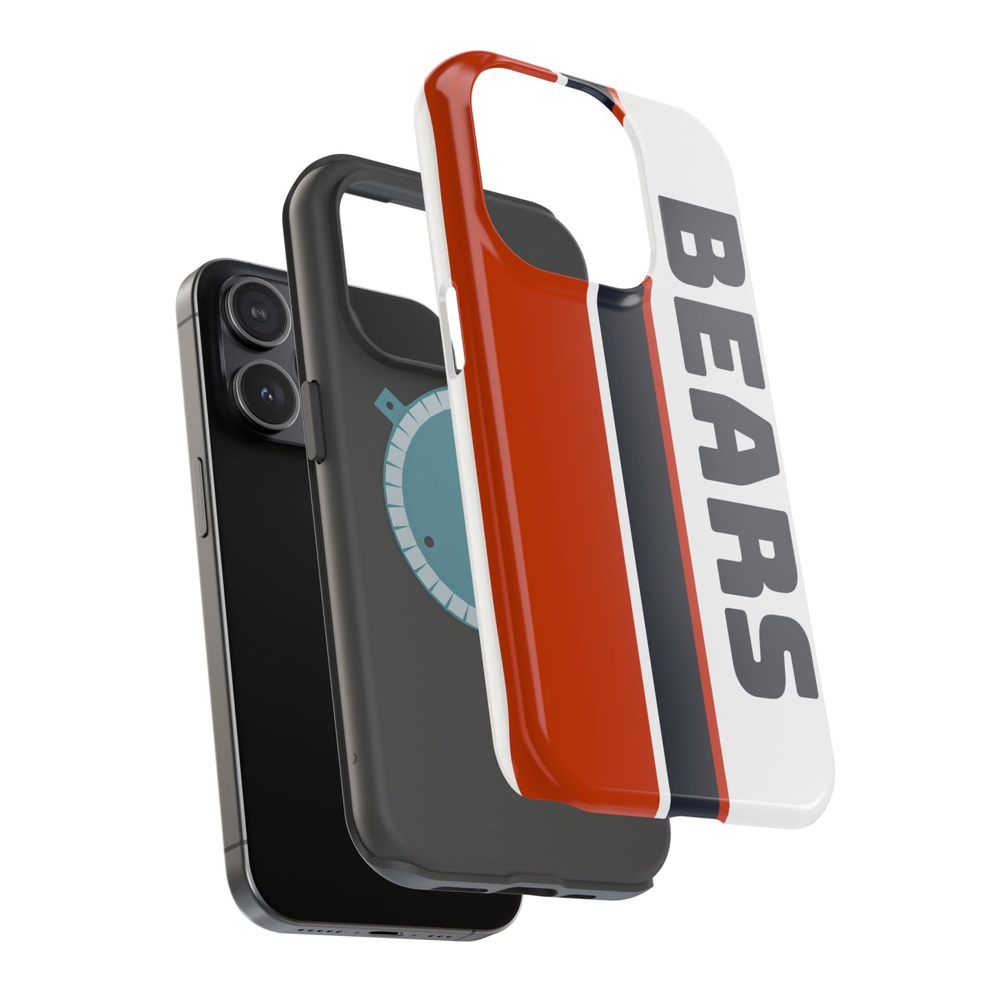 Bears Phone Case, Magnetic Phone Case, Retro Phone Case, Matte/Glossy Phone Case, Football Gifts