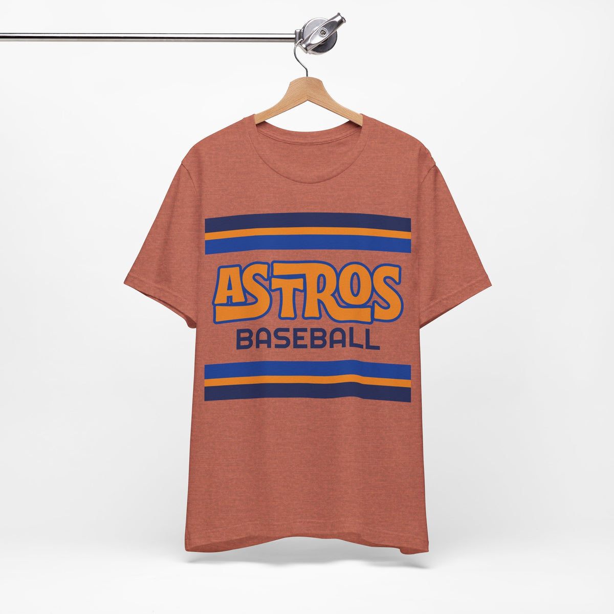 Retro Astros Shirt, Vintage Striped Astros T-Shirt