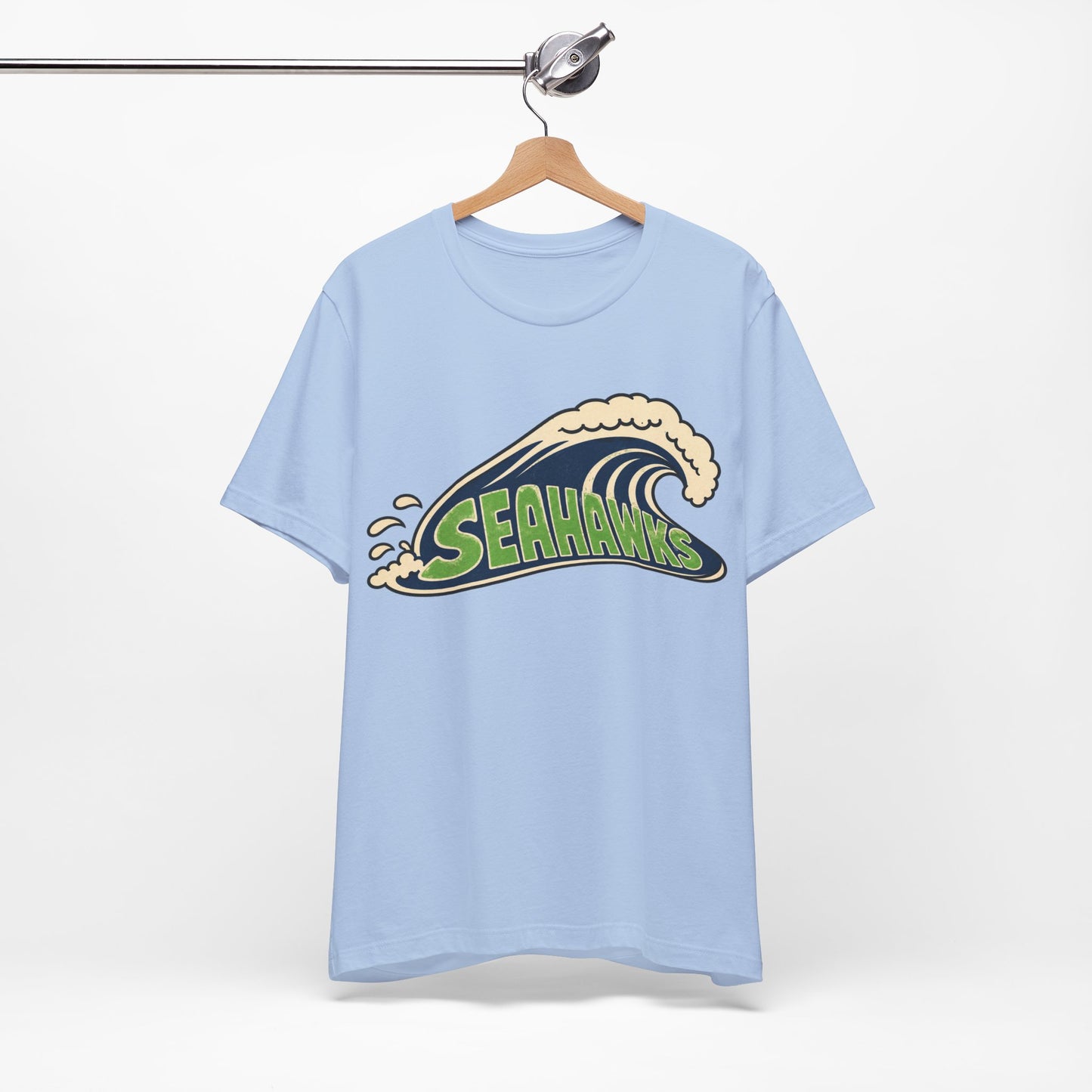 Seahawks Mascot T-Shirt, Retro Seahawks Graphic Tee, Football Shirt
