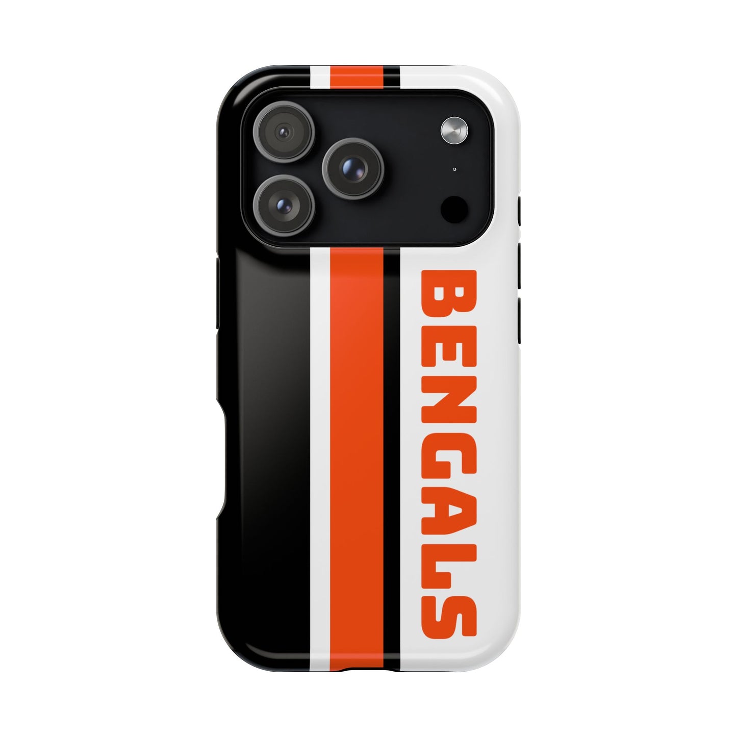 Bengals Phone Case, Magnetic Phone Case, Retro Phone Case, Baseball Case for iPhone or Samsung, Football Gifts