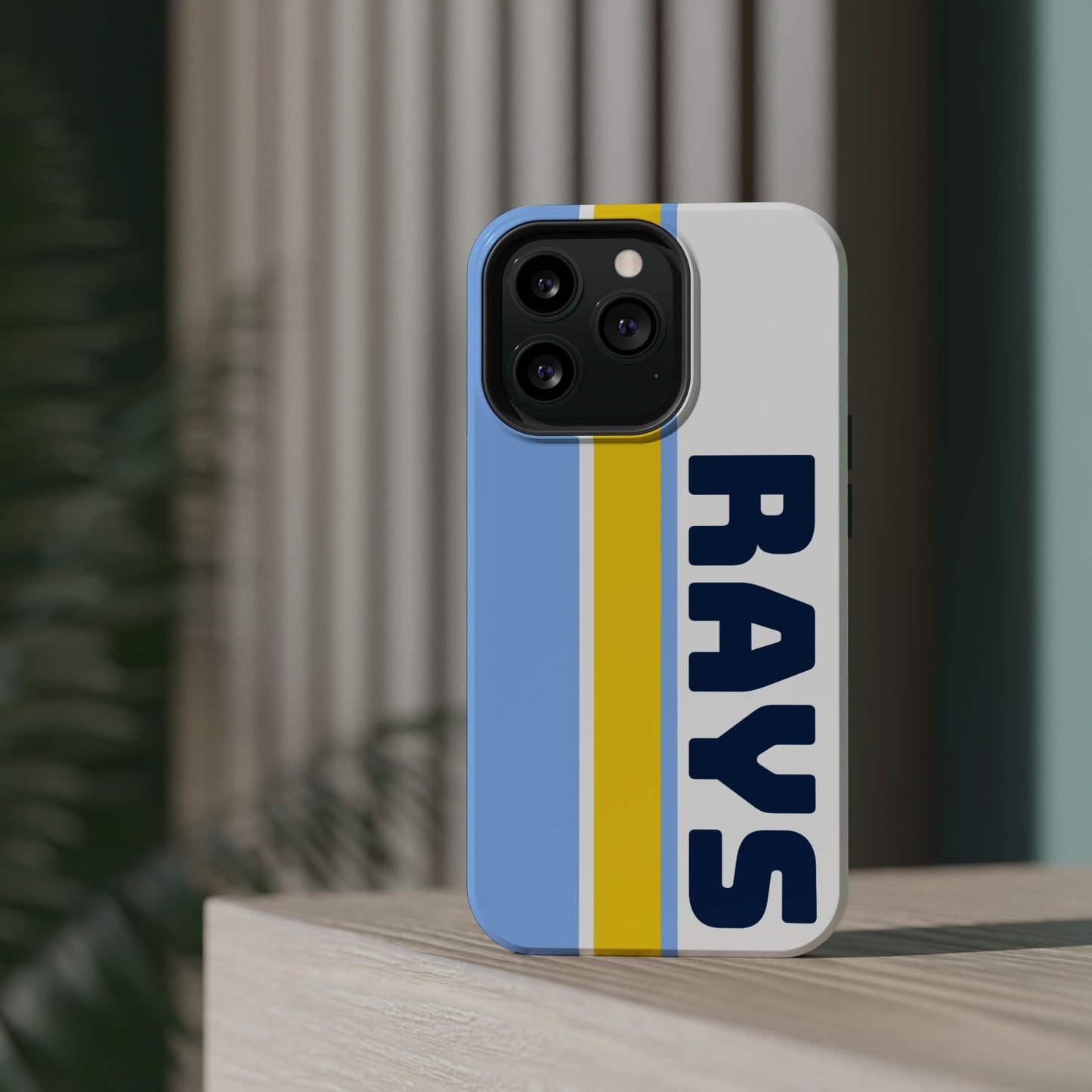 Rays Phone Case, Magnetic Phone Case, Retro Phone Case, Baseball Case for iPhone or Samsung, Rays Baseball Gifts