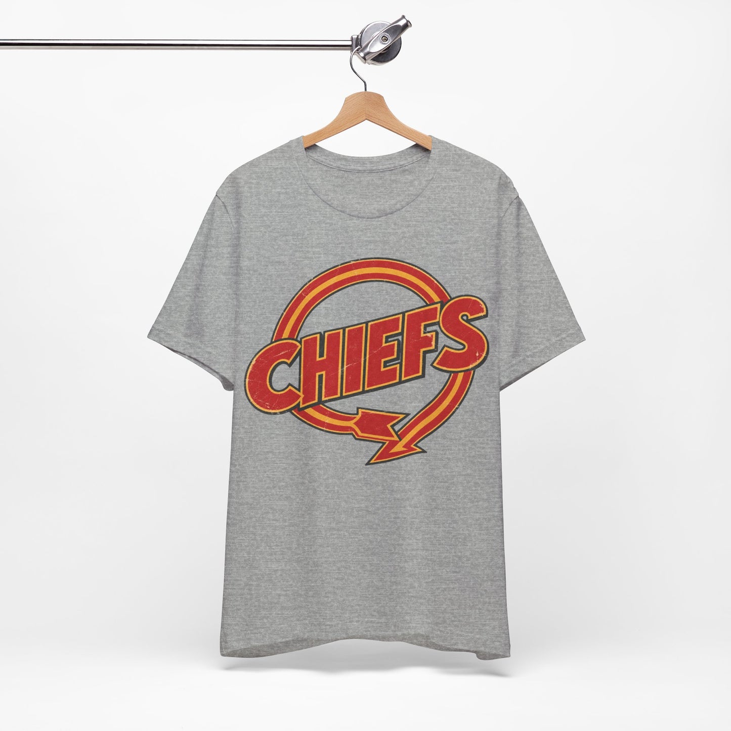 Vintage Chiefs Shirt, Arrow Logo T-Shirt, Retro Football Tee
