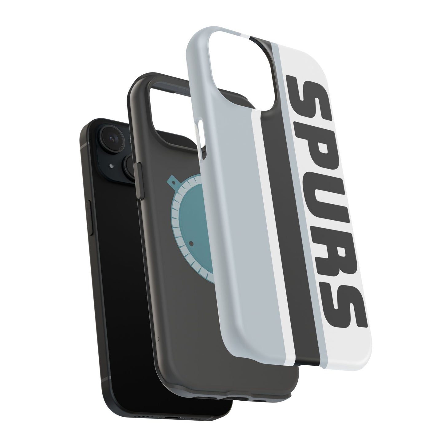 Spurs Phone Case, Magnetic Phone Case, Retro Phone Case, Basketball Gifts