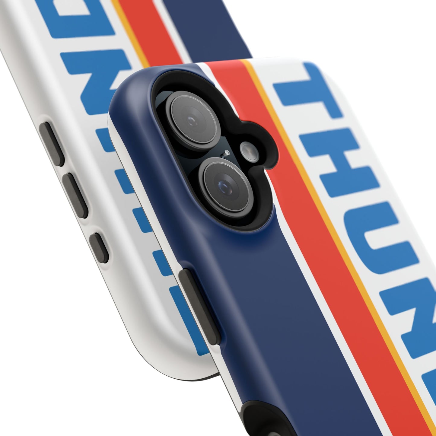 Thunder Phone Case, Magnetic Phone Case, Retro Phone Case, Basketball Gifts