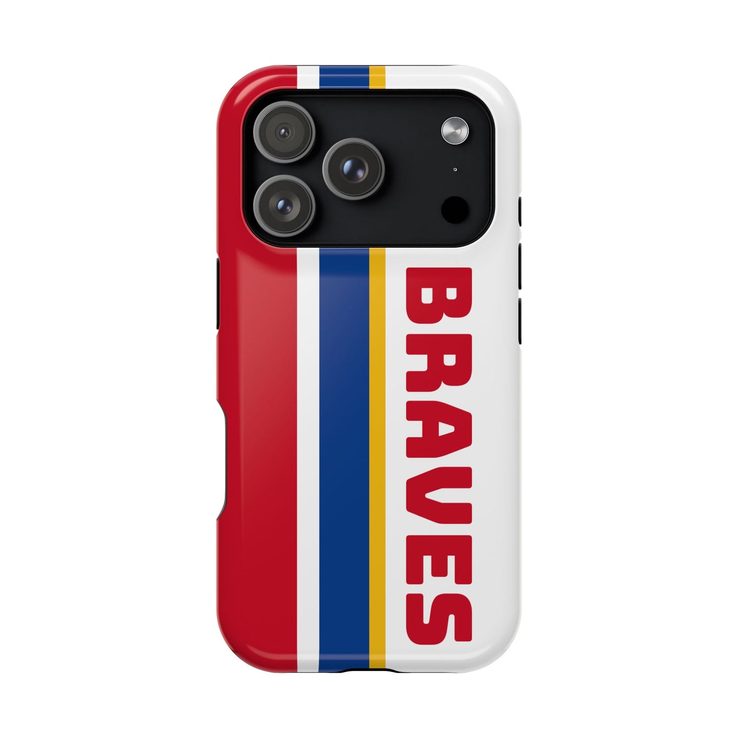Braves Phone Case, Magnetic Phone Case, Baseball Phone Case, Retro Phone Case
