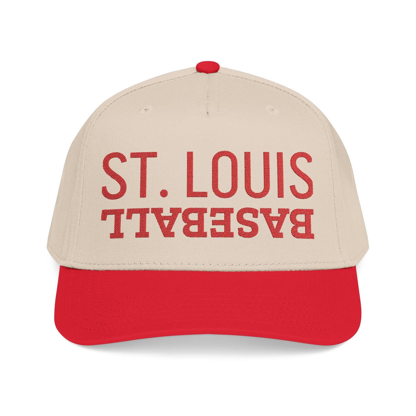 Embroidered St. Louis Baseball Hat, Mid Profile Baseball Cap, Sports Gifts
