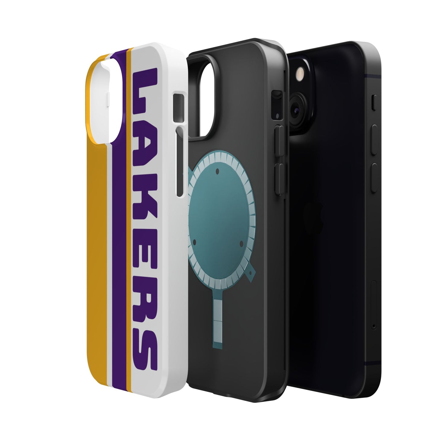 Lakers Phone Case, Magnetic Phone Case, Retro Phone Case, Basketball Gifts