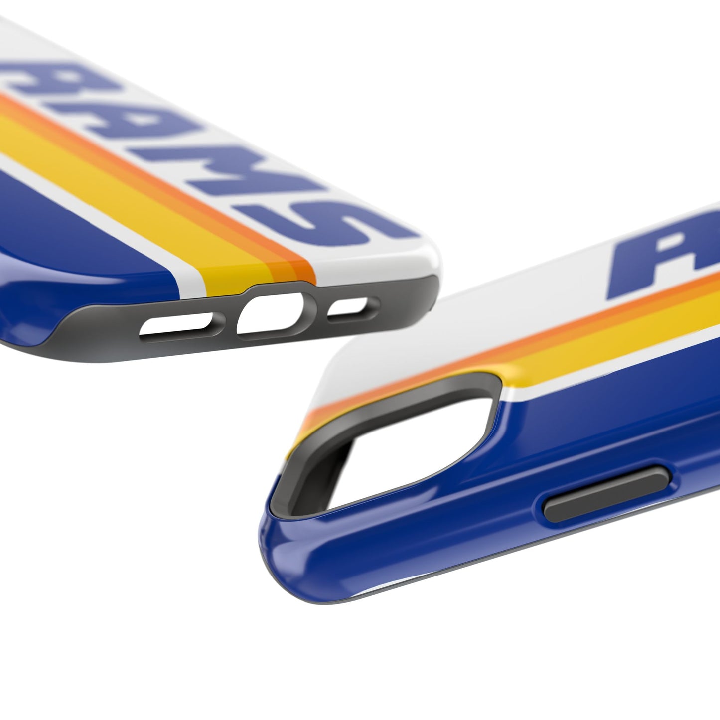 Rams Phone Case, Magnetic Phone Case, Retro Phone Case, Football Case for iPhone or Samsung