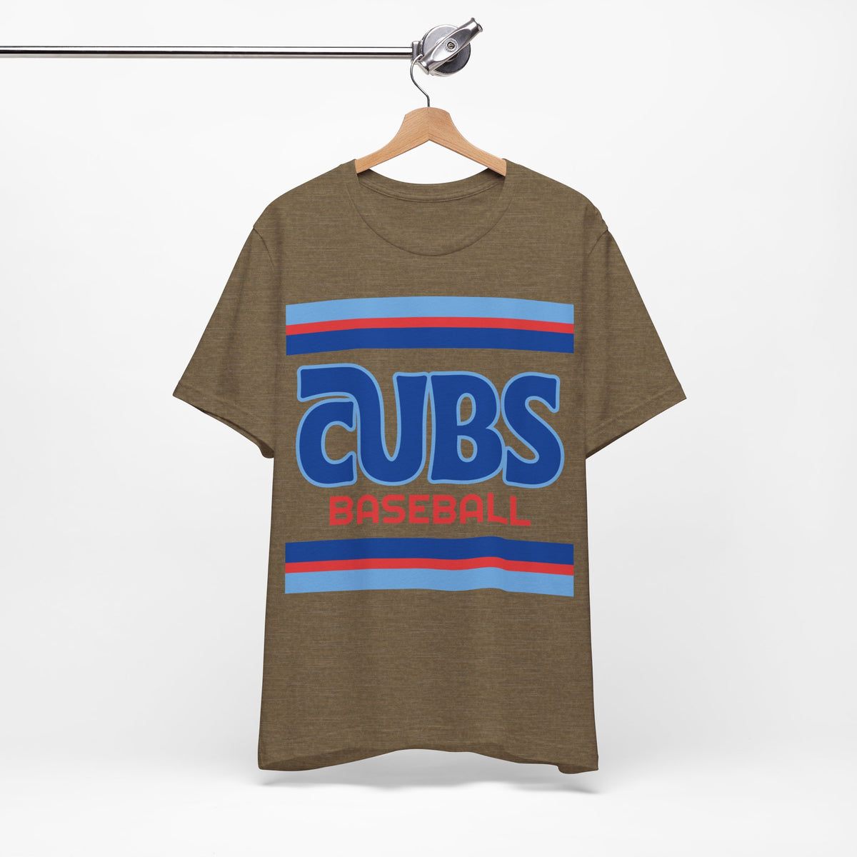 Retro Cubs Shirt, Vintage Striped Cubs T-Shirt