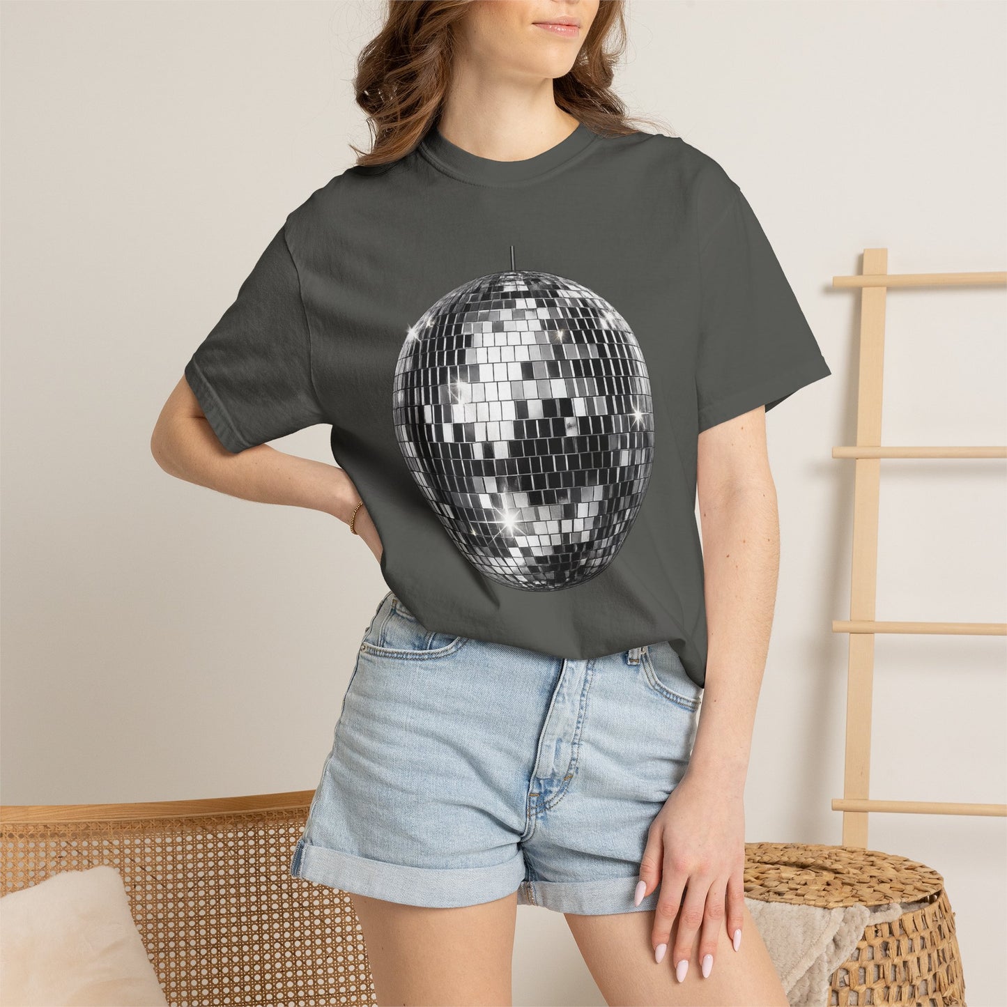 Mirrorball T-Shirt: Retro Dance Tee, Disco Ball Shirt
