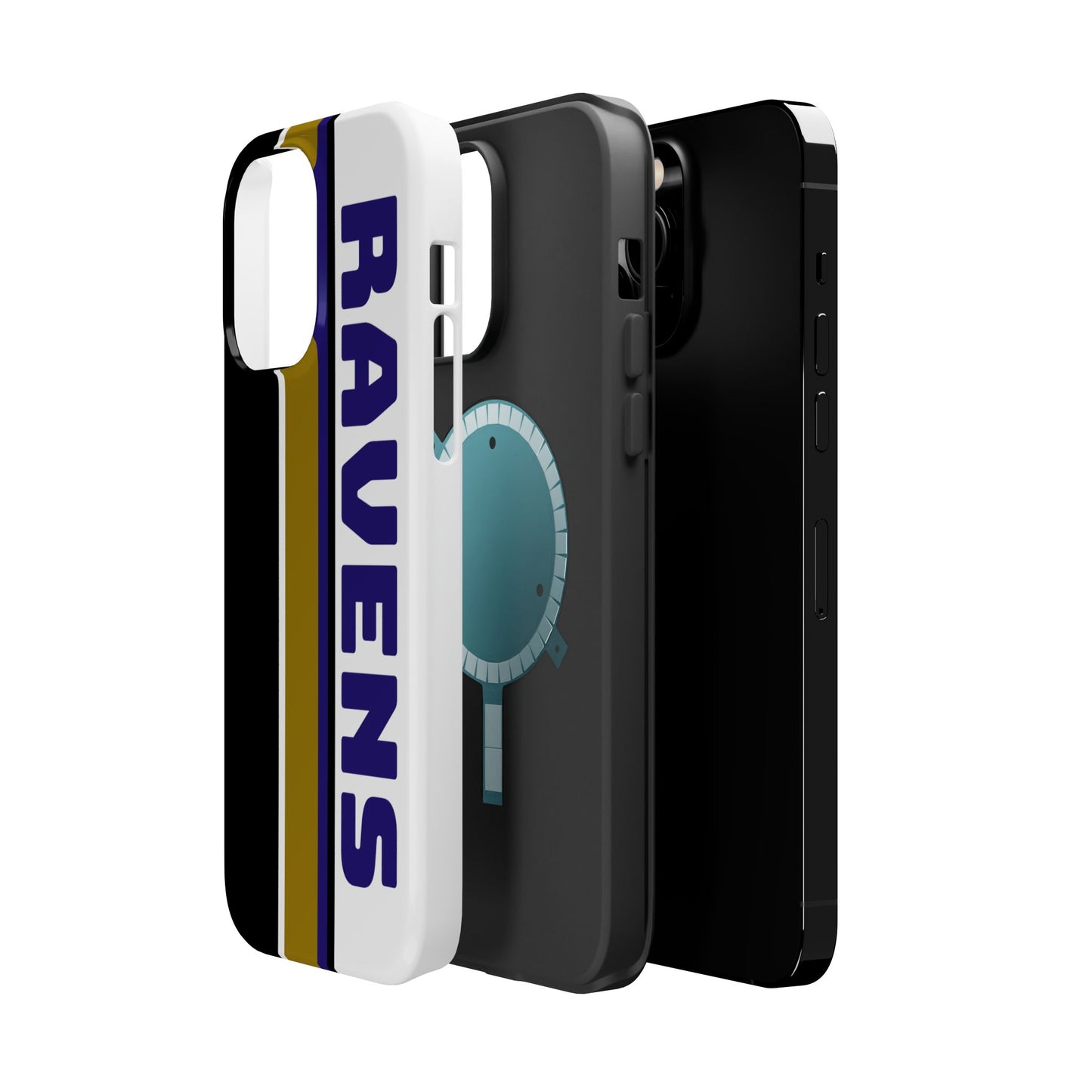 Ravens Phone Case, Magnetic Phone Case, Retro Phone Case, Football Gifts