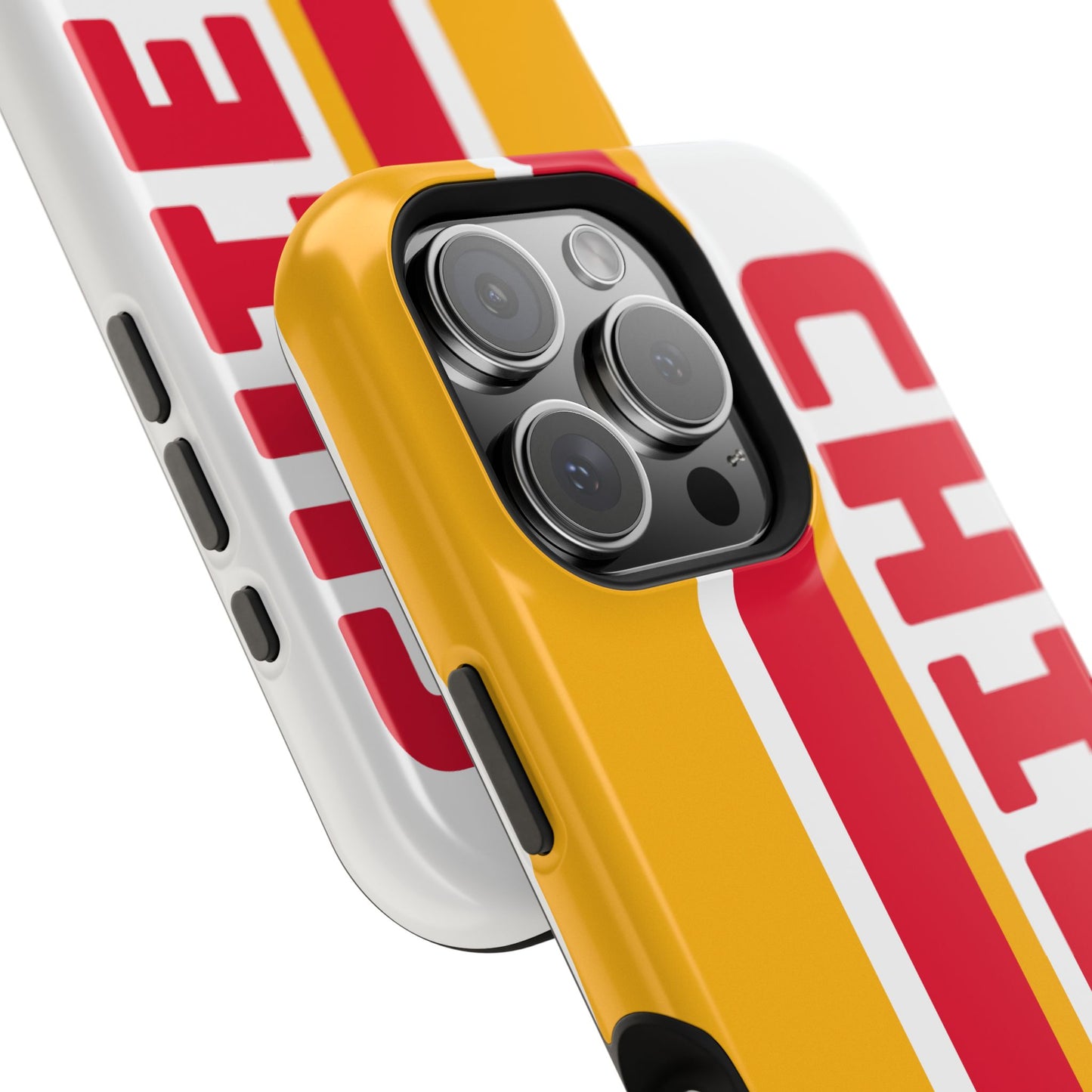 Chiefs Phone Case, Magnetic Phone Case, Retro Phone Case, Baseball Case for iPhone or Samsung, Chiefs Football Gifts