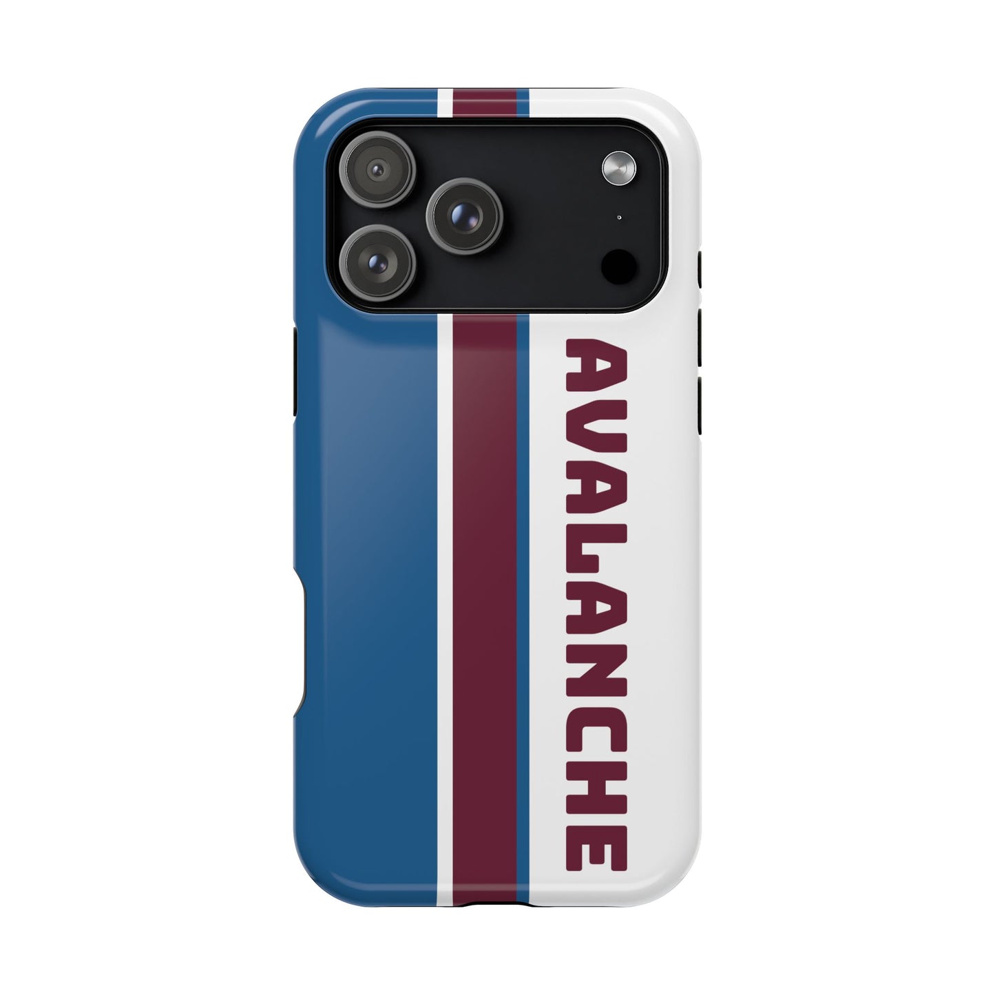 Avalanche Phone Case, Magnetic Phone Case, Retro Phone Case, Matte/Glossy Phone Case, Hockey Gifts