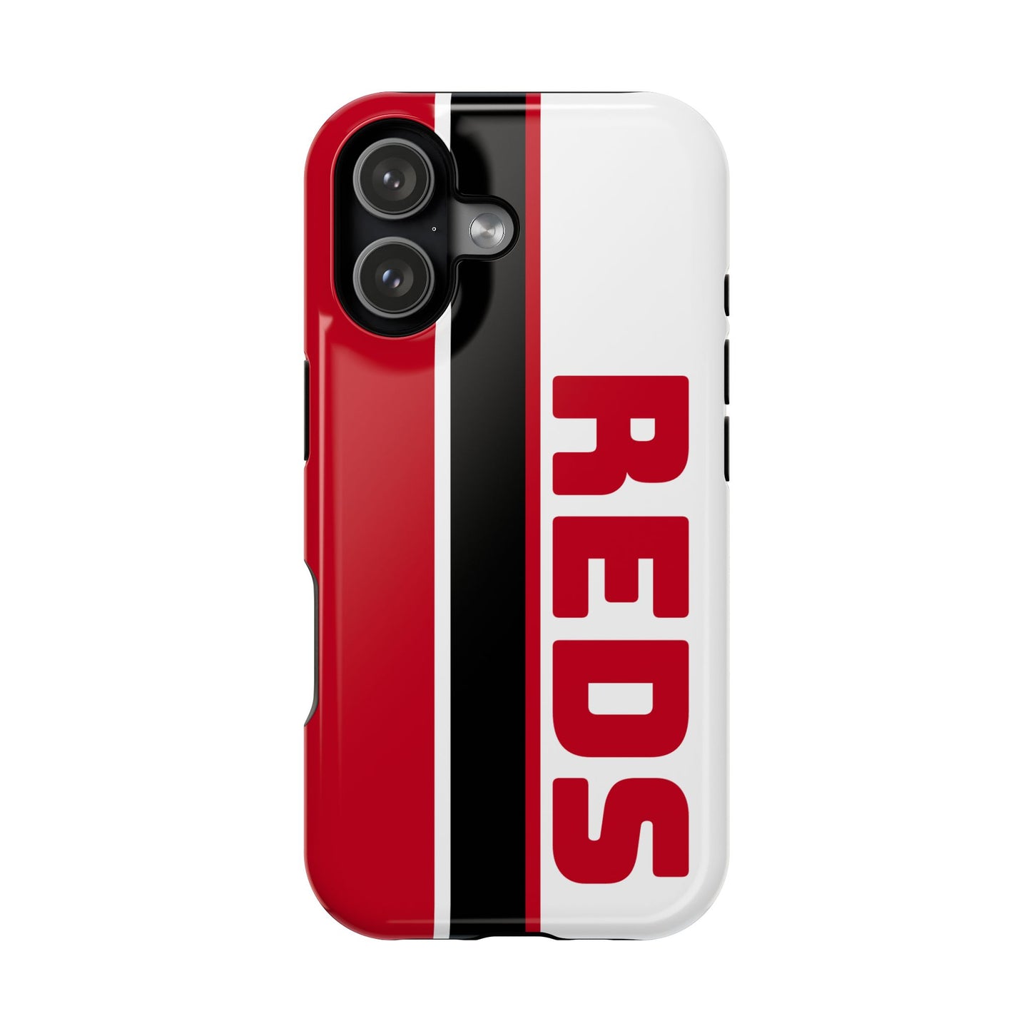Reds Phone Case, Magnetic Phone Case, Retro Phone Case, Baseball Case for iPhone or Samsung, Reds Baseball Case