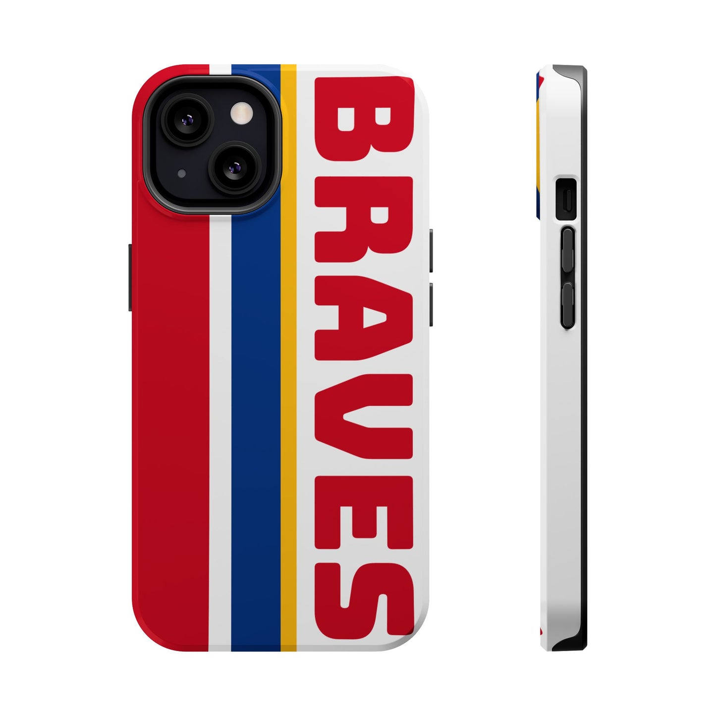 Braves Phone Case, Magnetic Phone Case, Baseball Phone Case, Retro Phone Case