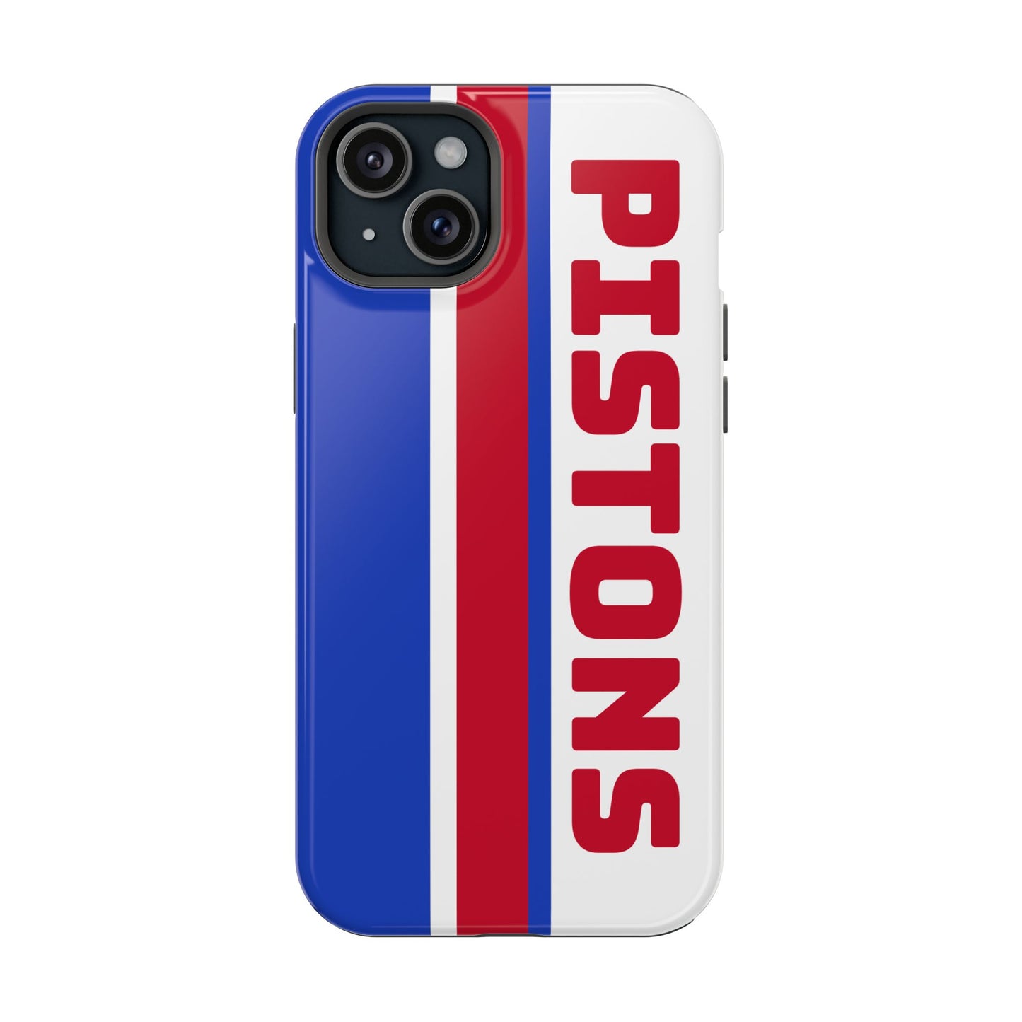 Pistons Phone Case, Magnetic Phone Case, Retro Phone Case, Basketball Gifts