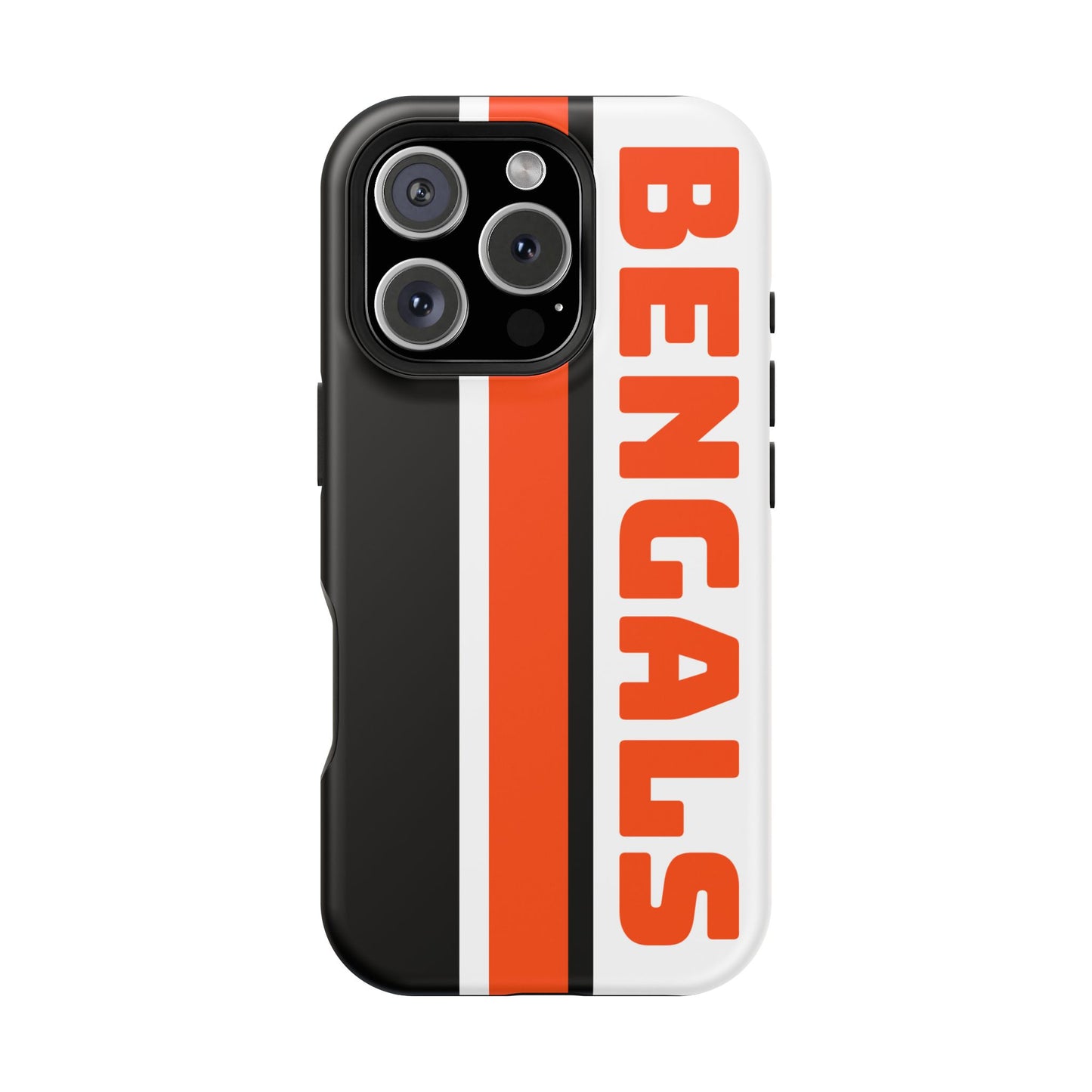 Bengals Phone Case, Magnetic Phone Case, Retro Phone Case, Baseball Case for iPhone or Samsung, Football Gifts