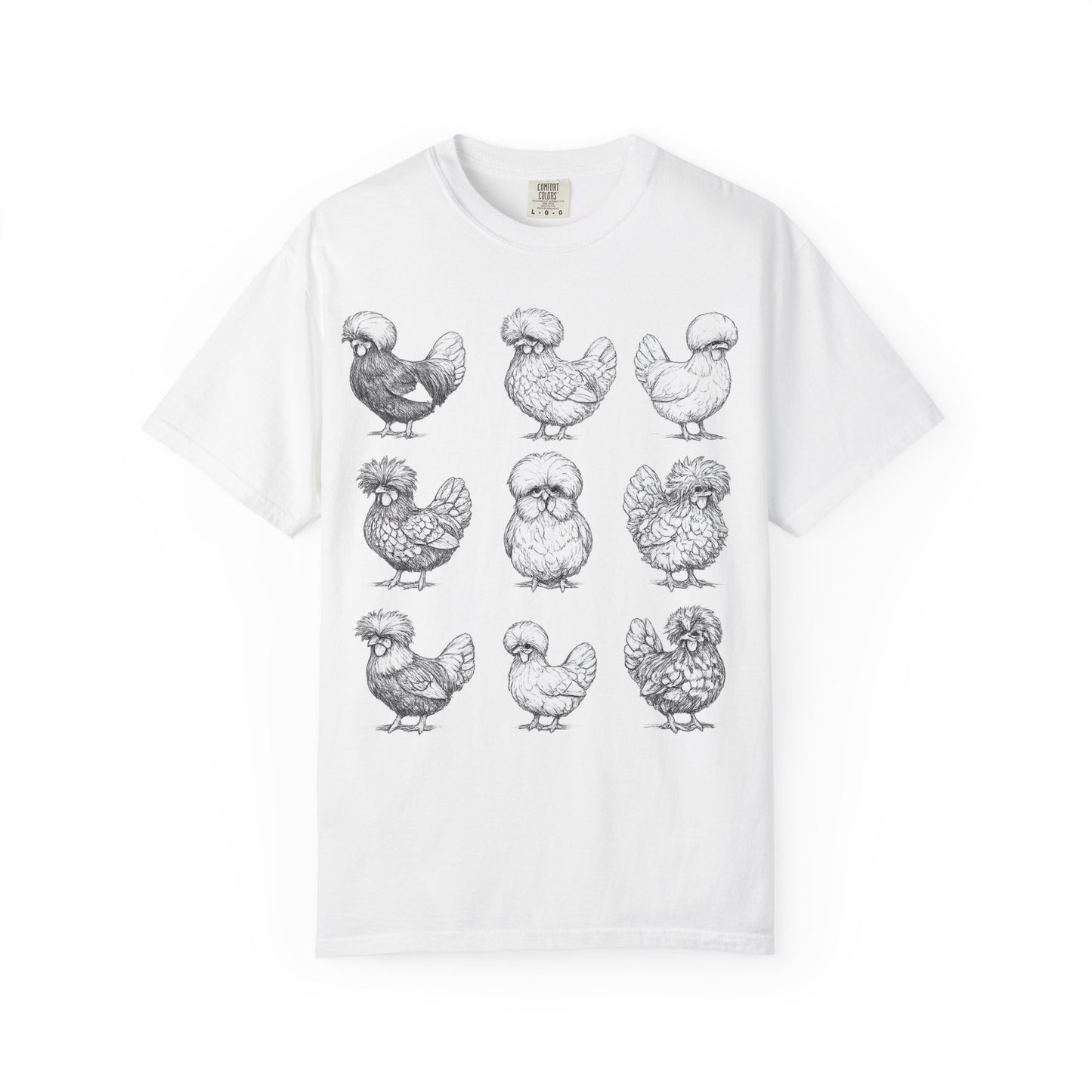 Polish Chicken T-Shirt: Bird Tee, Farm Animal Shirt