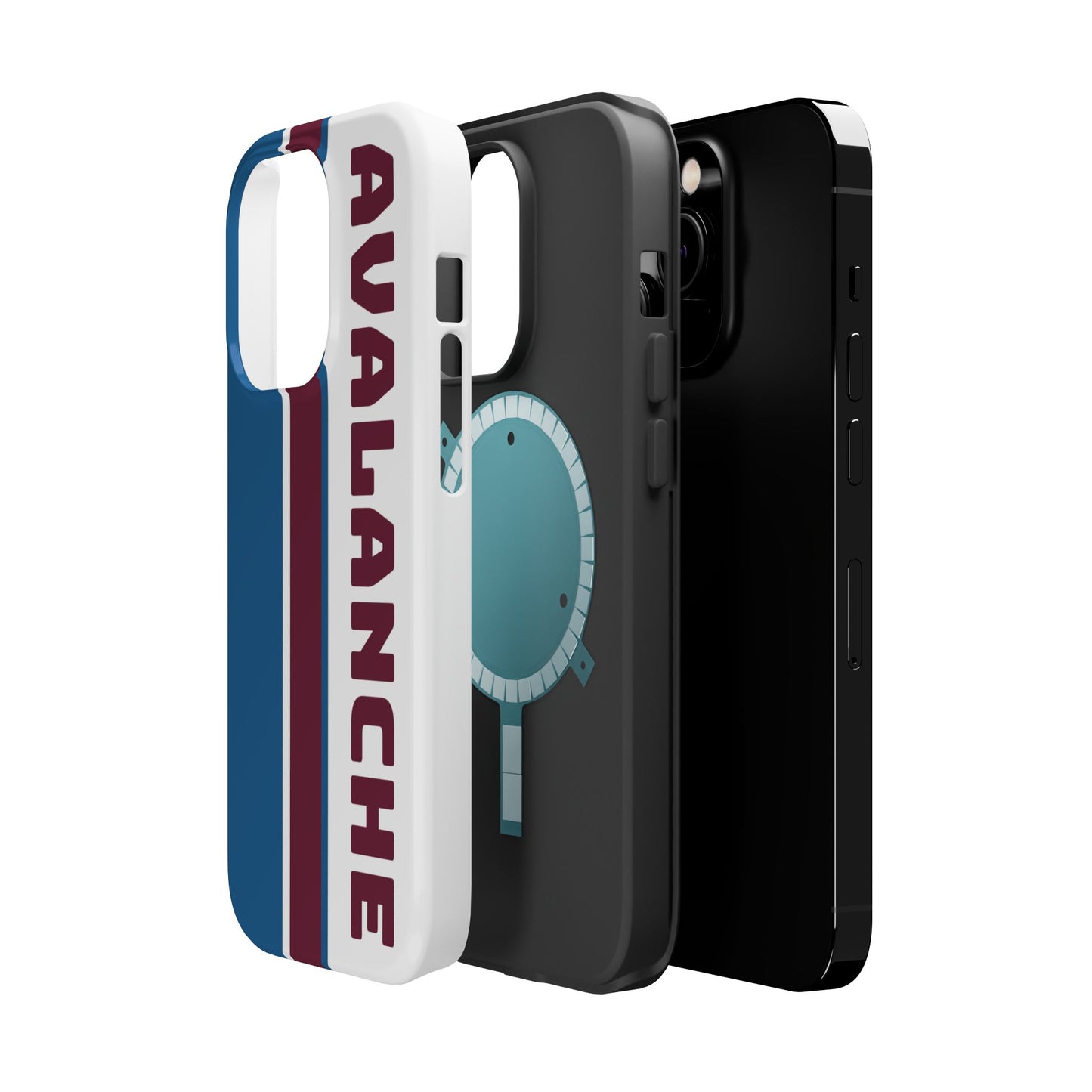 Avalanche Phone Case, Magnetic Phone Case, Retro Phone Case, Matte/Glossy Phone Case, Hockey Gifts