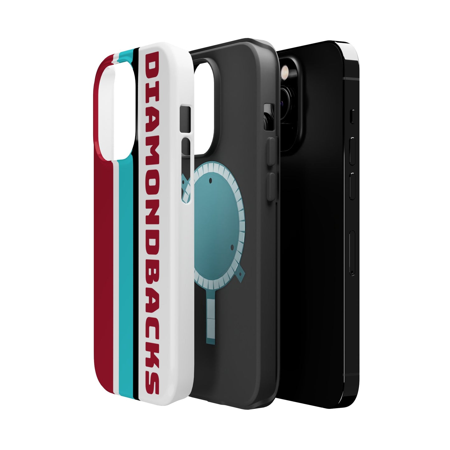 Diamondbacks Phone Case, Magnetic Phone Case, Retro Phone Case, Baseball Case for iPhone or Samsung