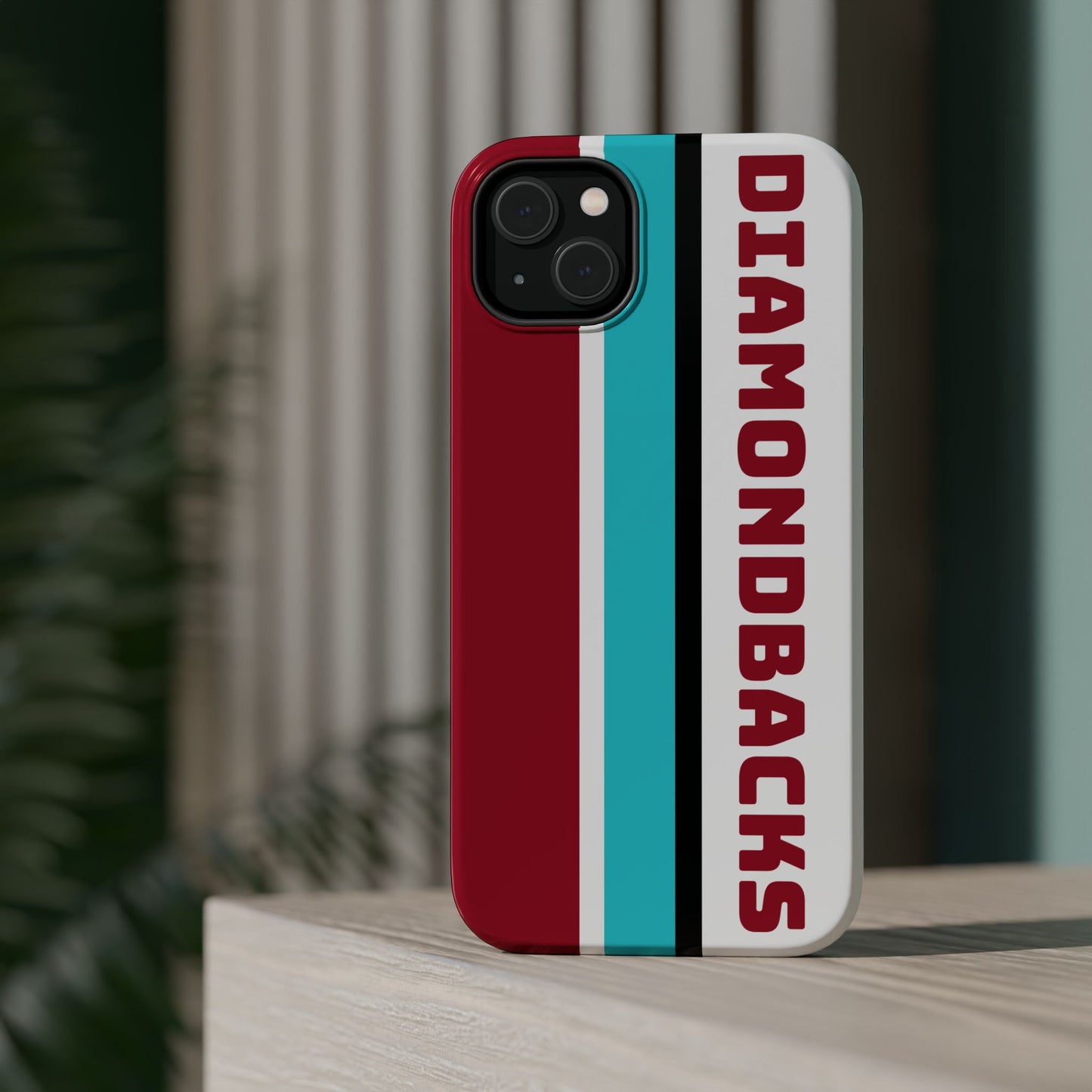Diamondbacks Phone Case, Magnetic Phone Case, Retro Phone Case, Baseball Case for iPhone or Samsung