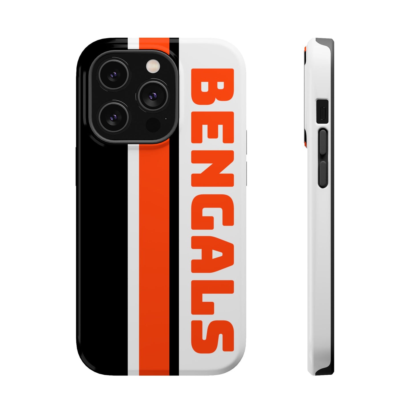 Bengals Phone Case, Magnetic Phone Case, Retro Phone Case, Baseball Case for iPhone or Samsung, Football Gifts