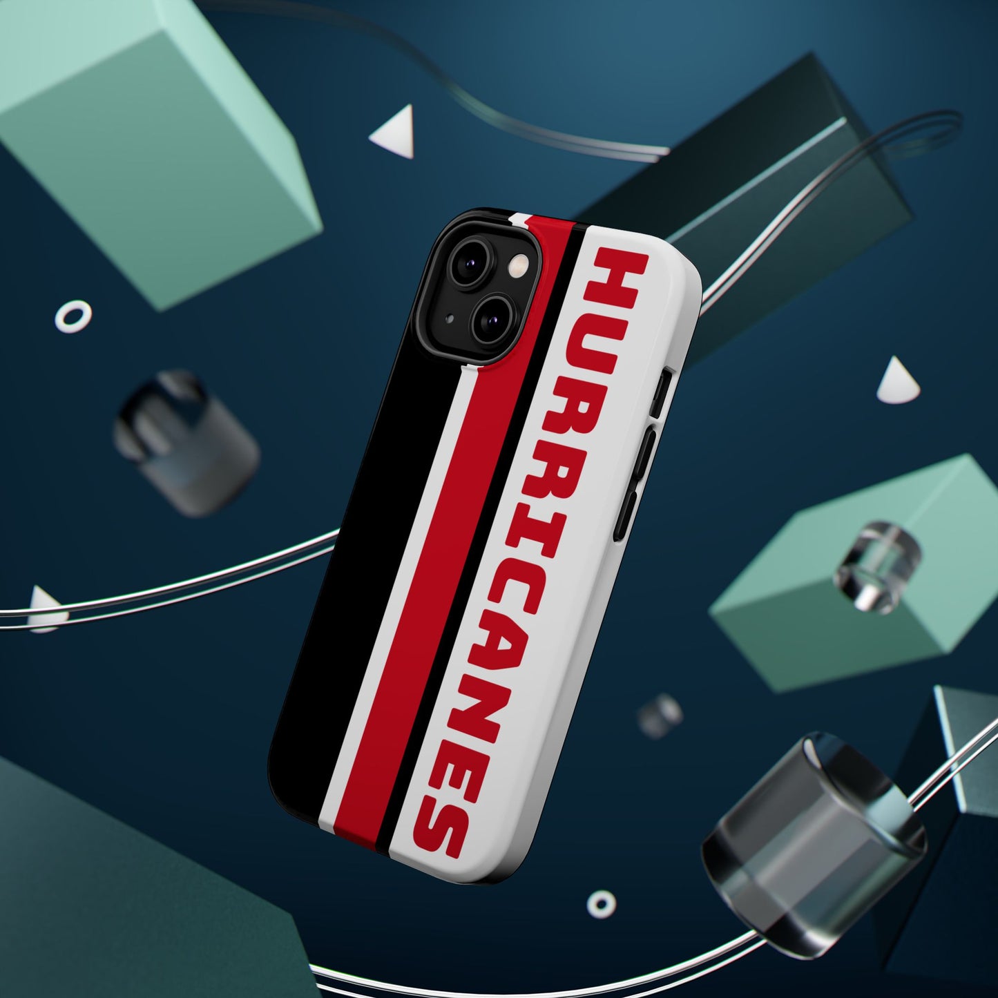 Hurricanes Phone Case, Magnetic Phone Case, Retro Phone Case, Hockey Gifts
