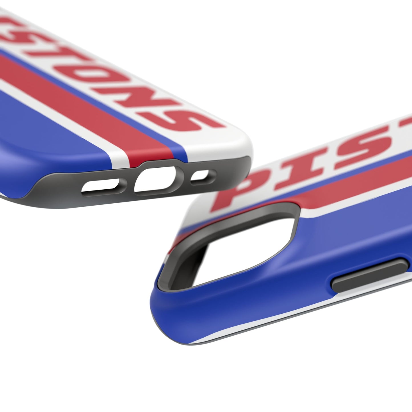 Pistons Phone Case, Magnetic Phone Case, Retro Phone Case, Basketball Gifts