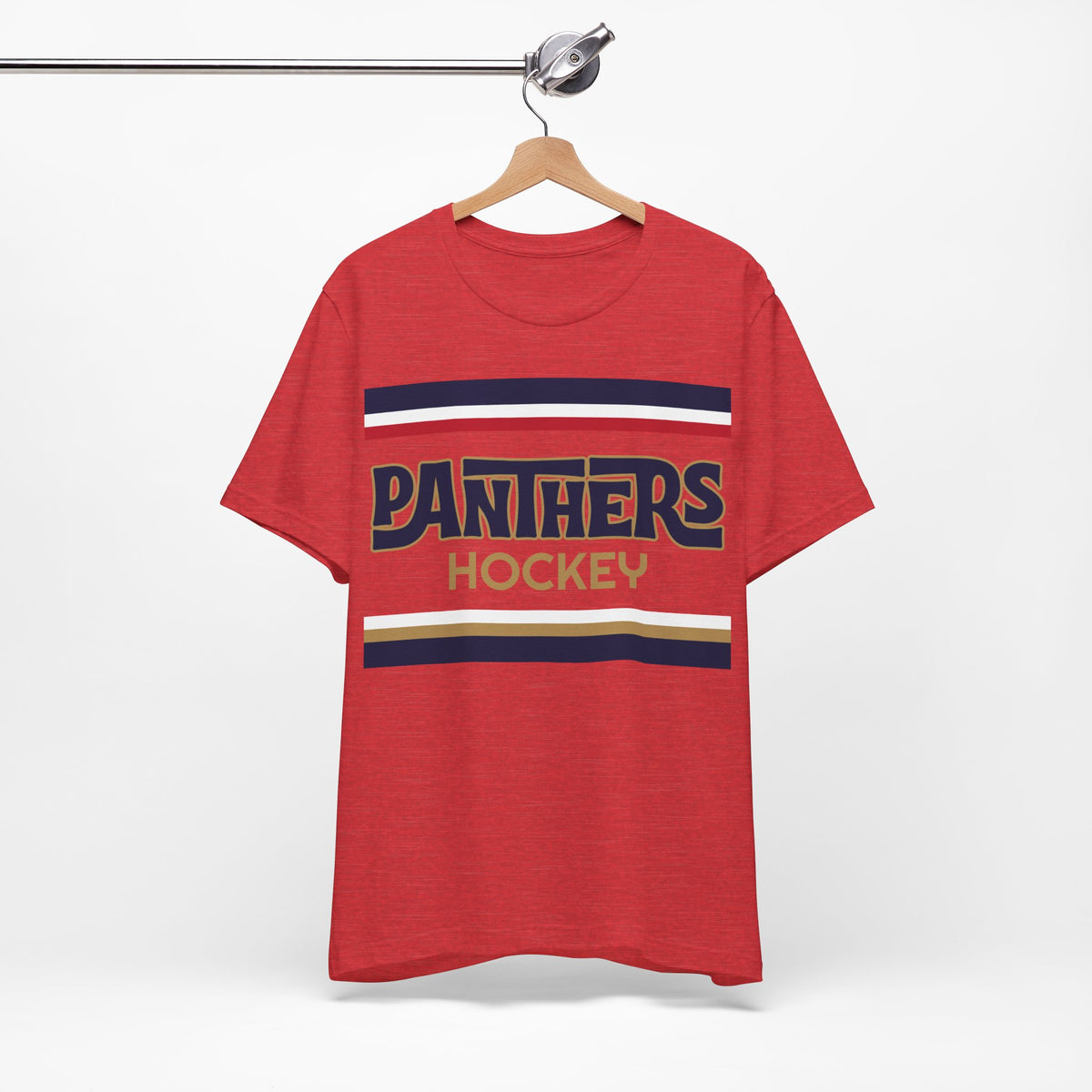 Retro Panthers Wings Shirt, Vintage Striped Panthers T-Shirt