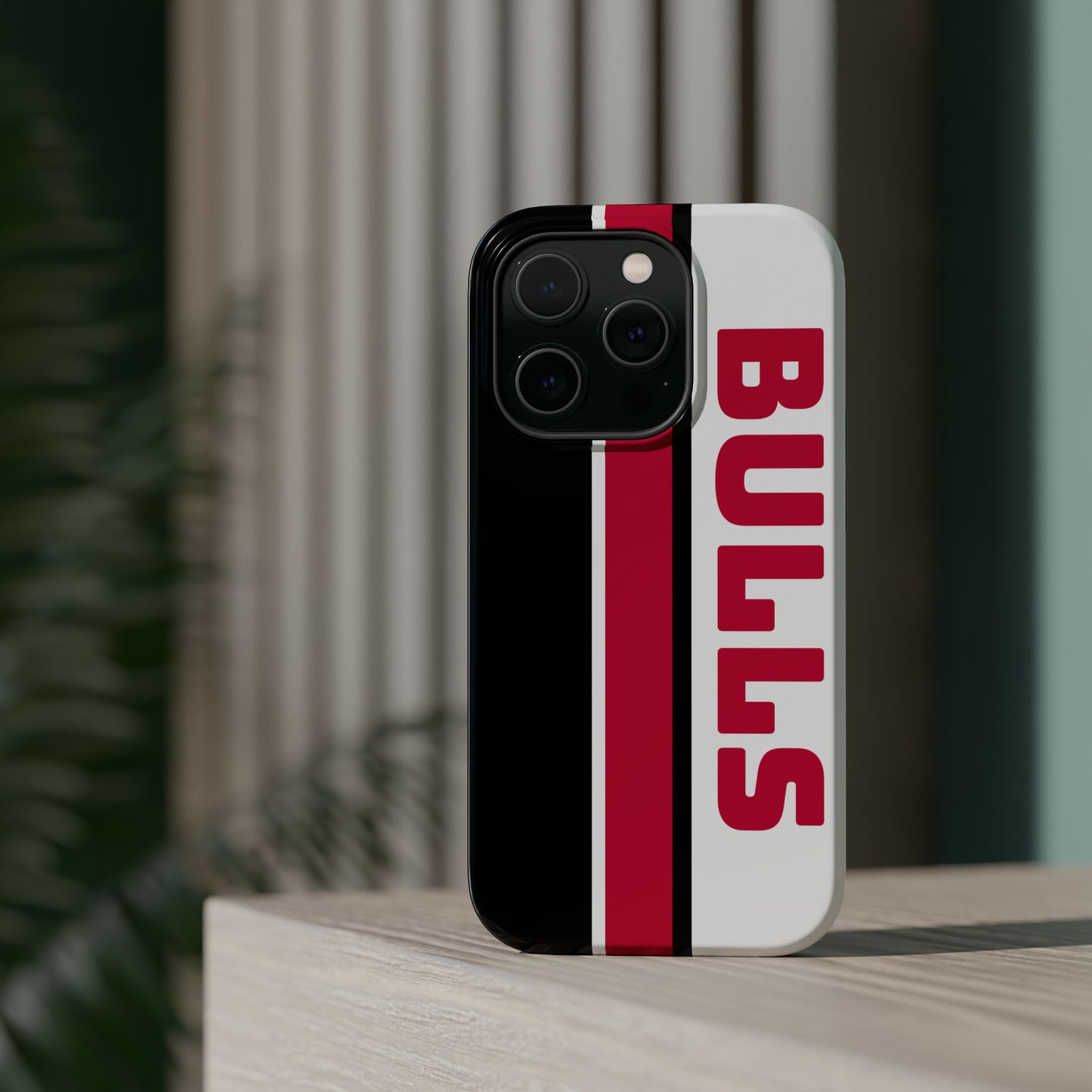 Bulls Phone Case, Magnetic Phone Case, Retro Phone Case