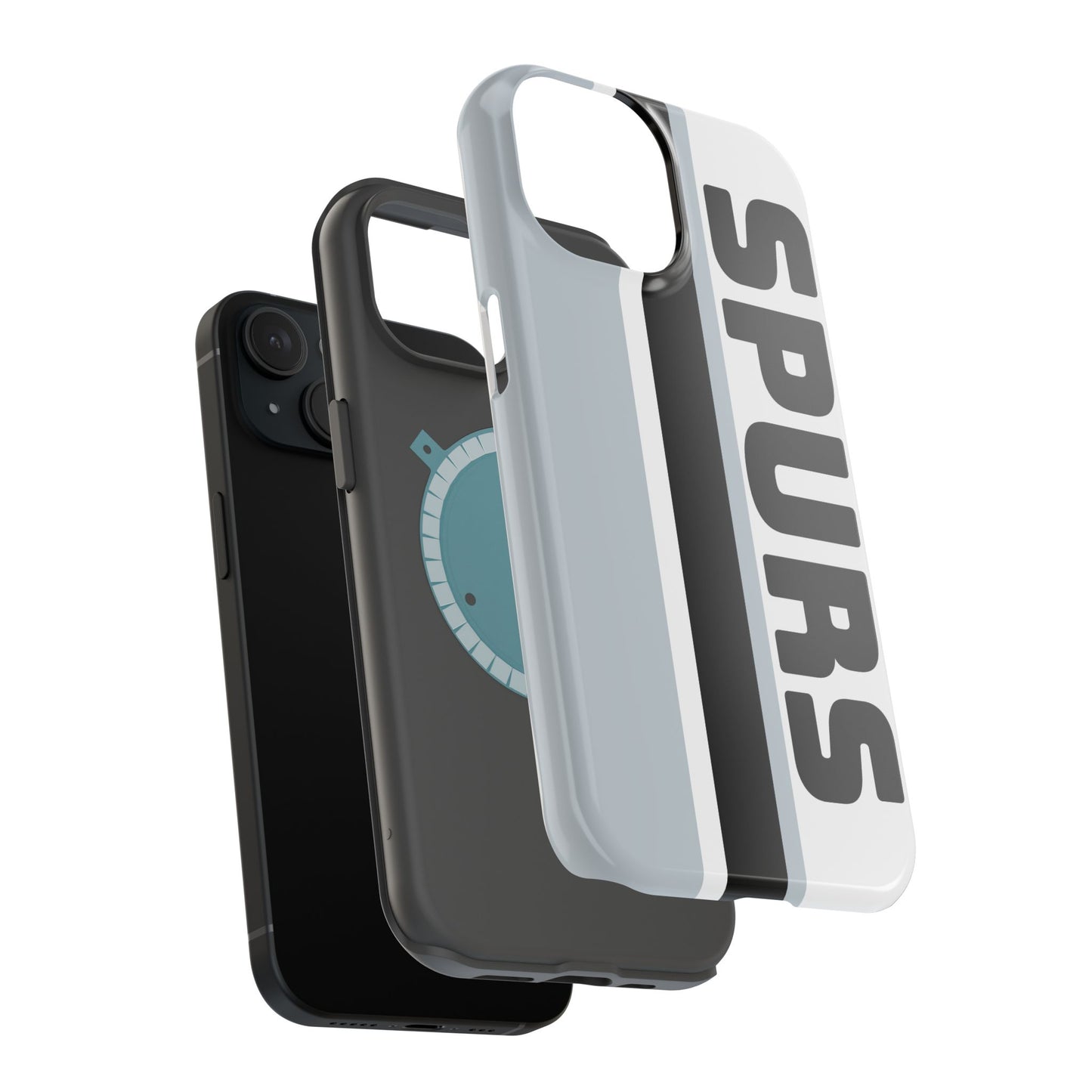 Spurs Phone Case, Magnetic Phone Case, Retro Phone Case, Basketball Gifts
