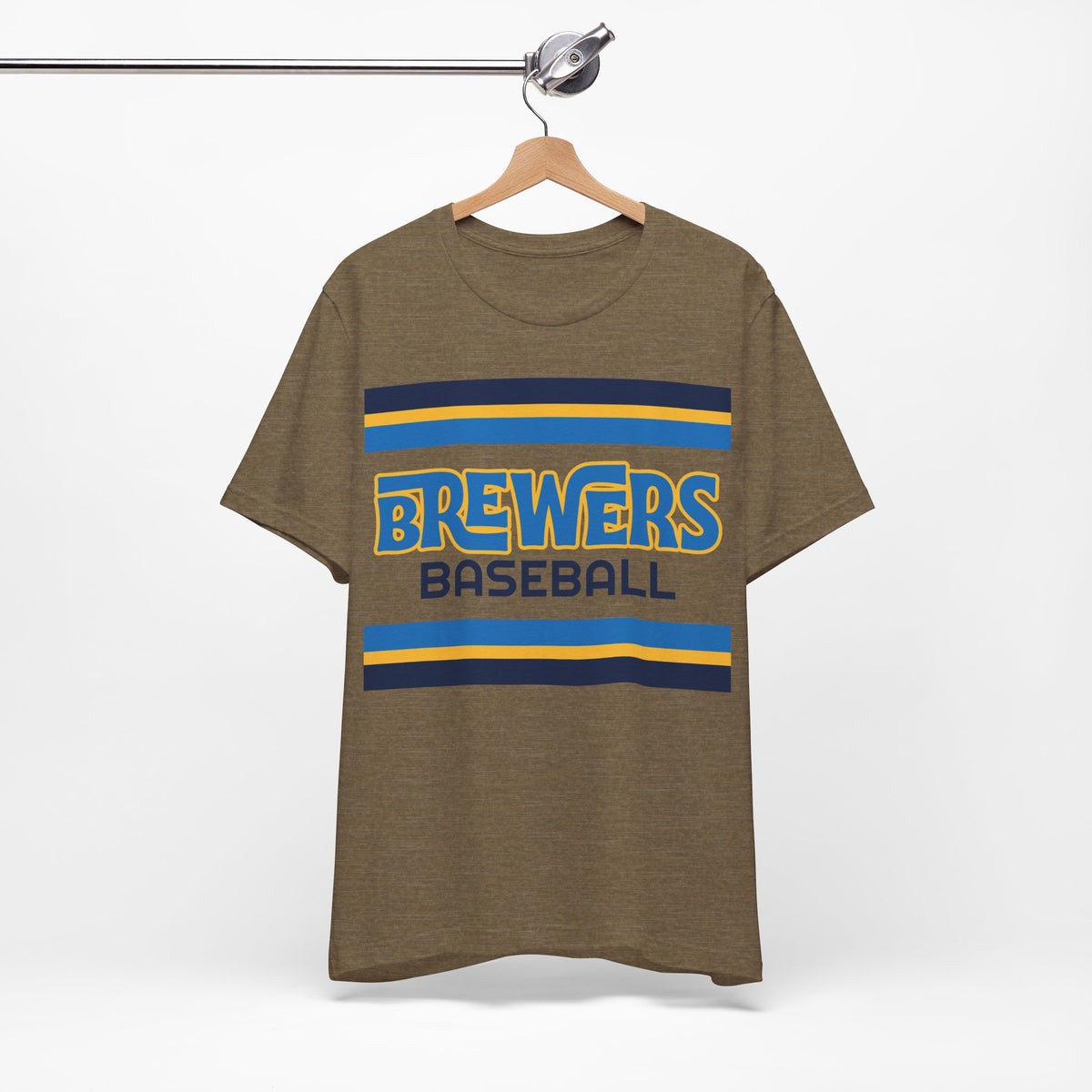 Retro Brewers Shirt, Vintage Striped Brewers T-Shirt