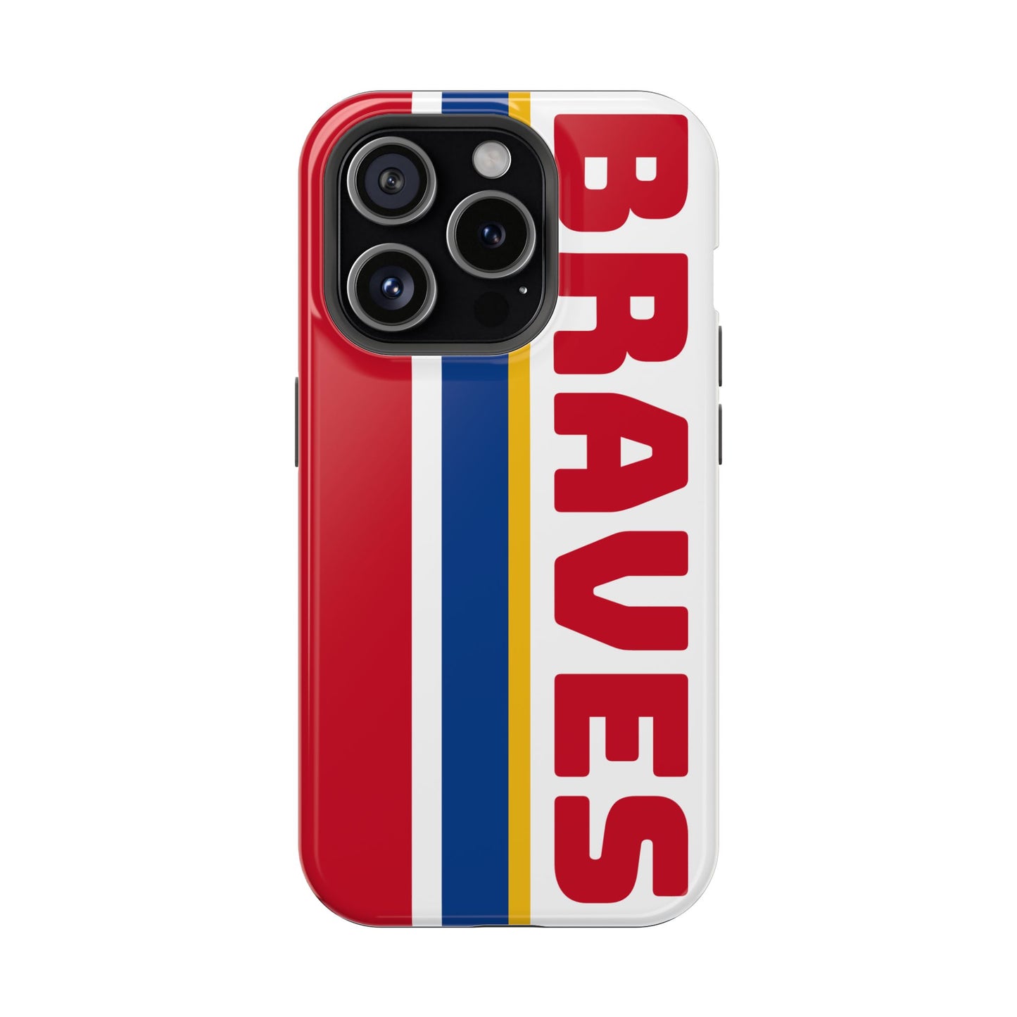 Braves Phone Case, Magnetic Phone Case, Baseball Phone Case, Retro Phone Case