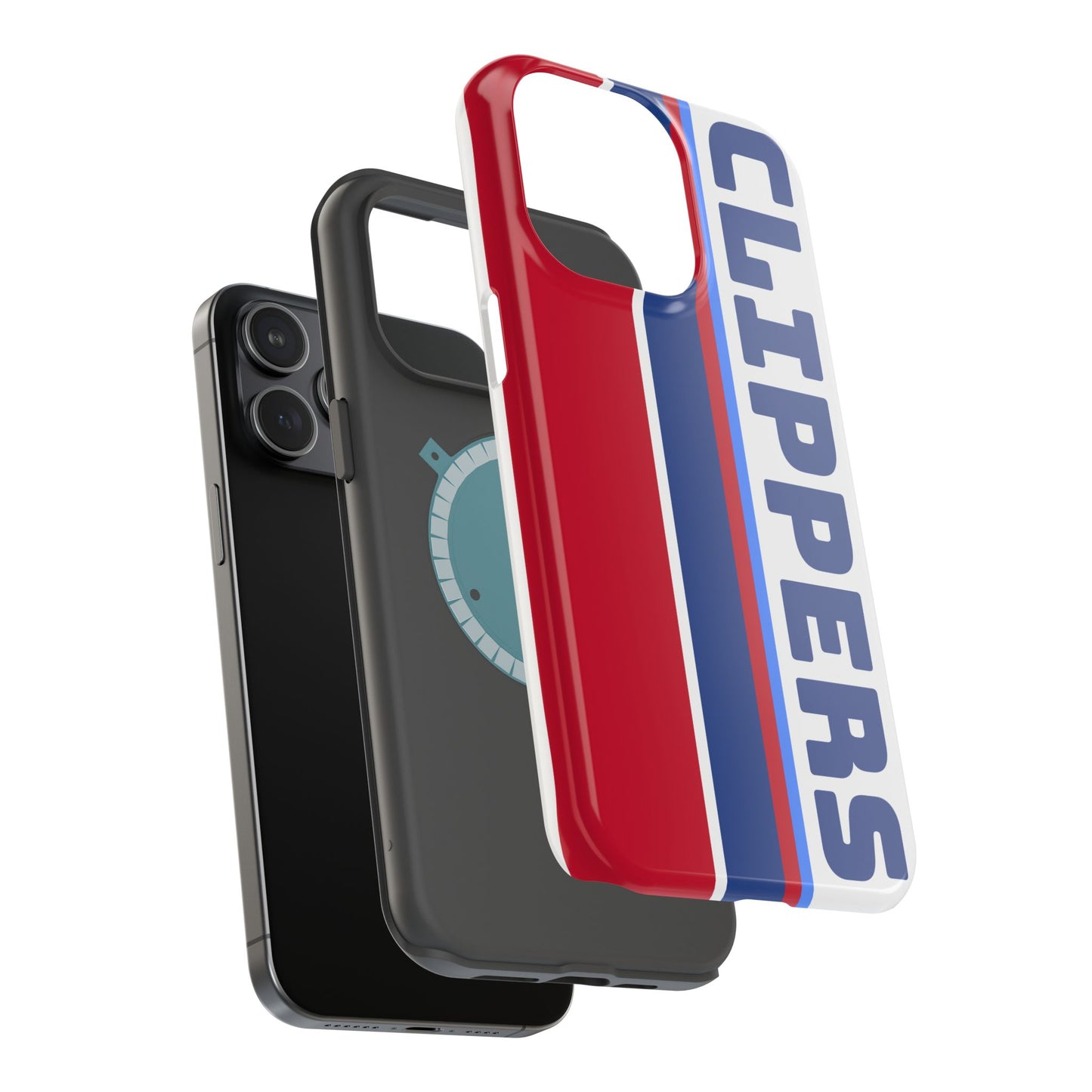Clippers Phone Case, Magnetic Phone Case, Retro Phone Case