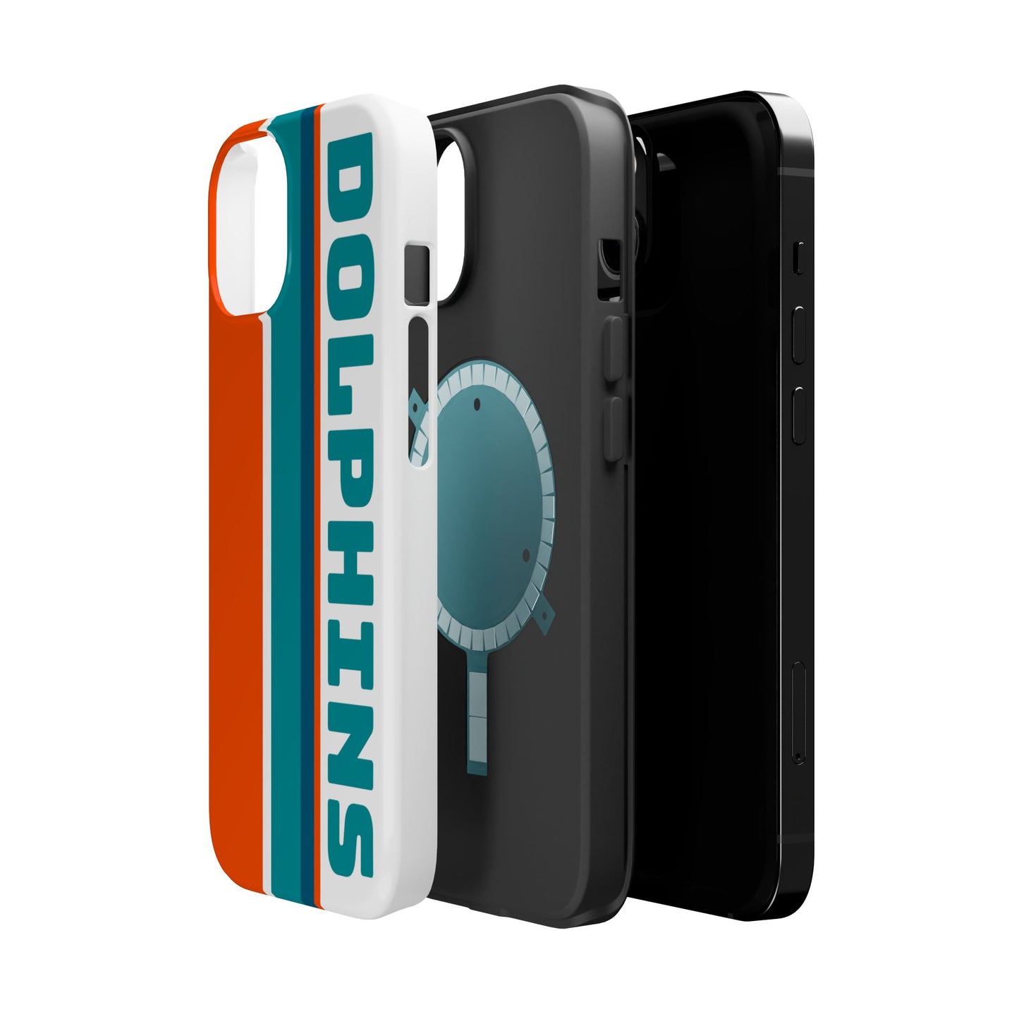 Dolphins Phone Case, Magnetic Phone Case, Retro Phone Case, Matte/Glossy Phone Case