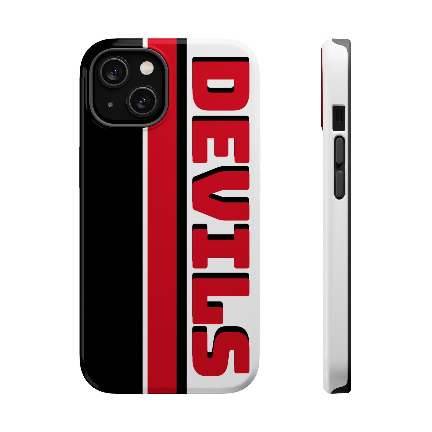 Devils Phone Case, Magnetic Phone Case, Retro Phone Case, Hockey Gifts
