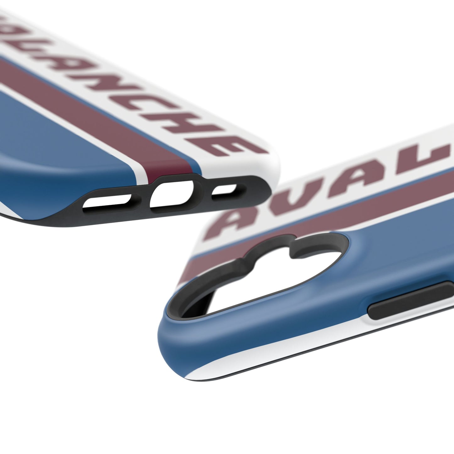 Avalanche Phone Case, Magnetic Phone Case, Retro Phone Case, Matte/Glossy Phone Case, Hockey Gifts